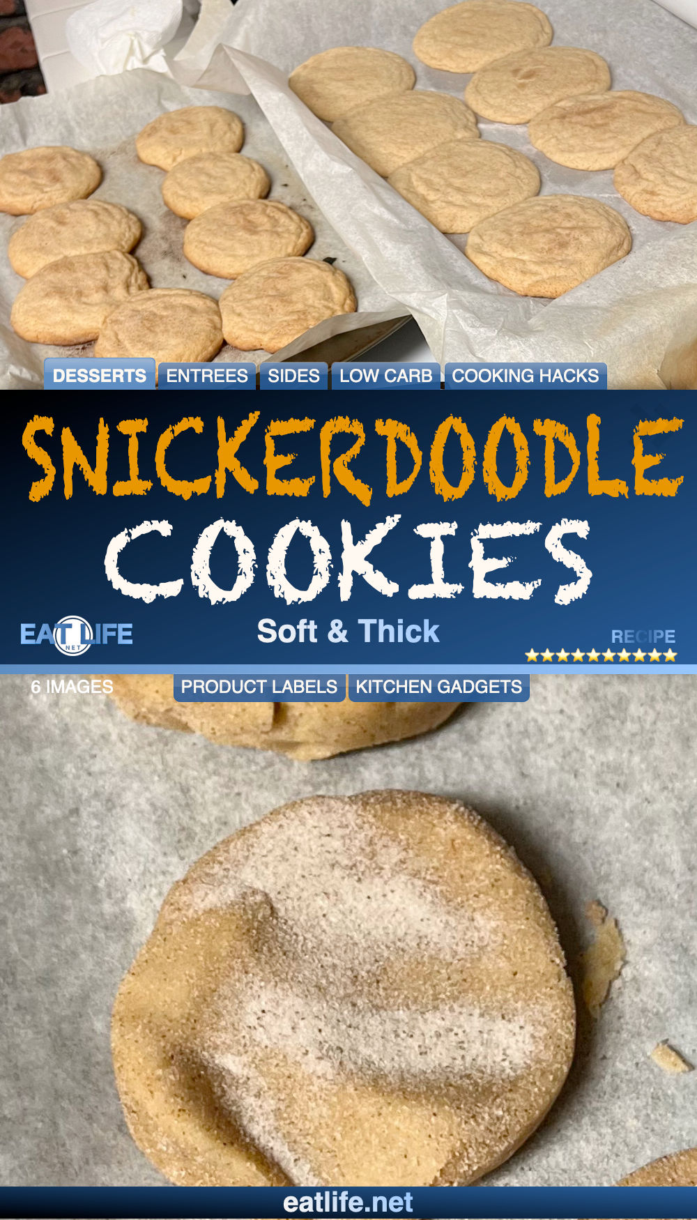 Snickerdoodle Cookies
