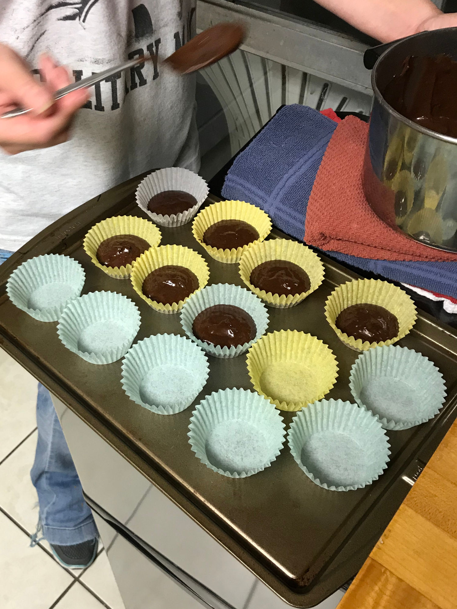 Chocolate Chocolate Cupcakes recipe step5
