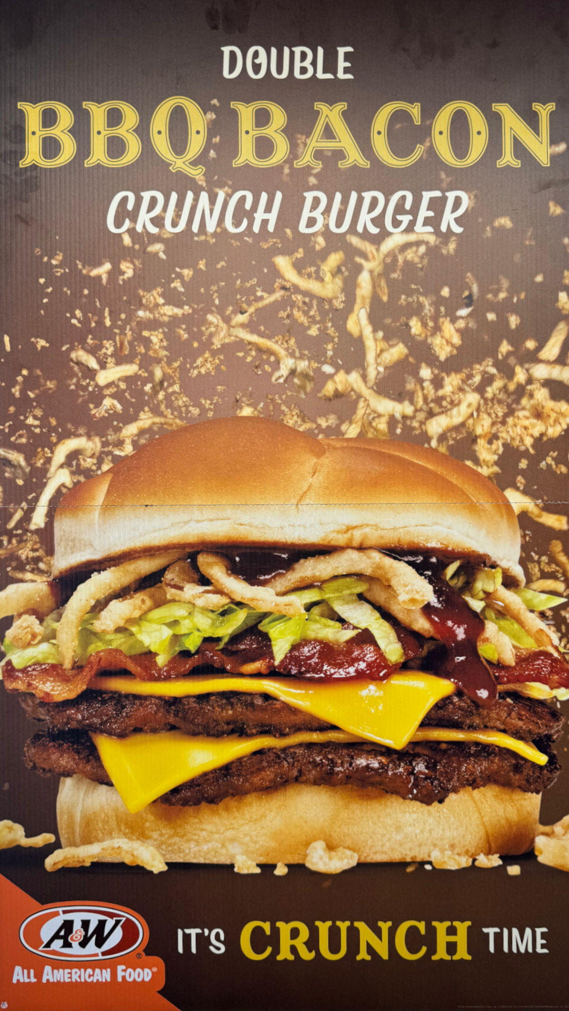 BBQ Bacon Crunch Burger A&W BBQ Bacon Crunch Burger