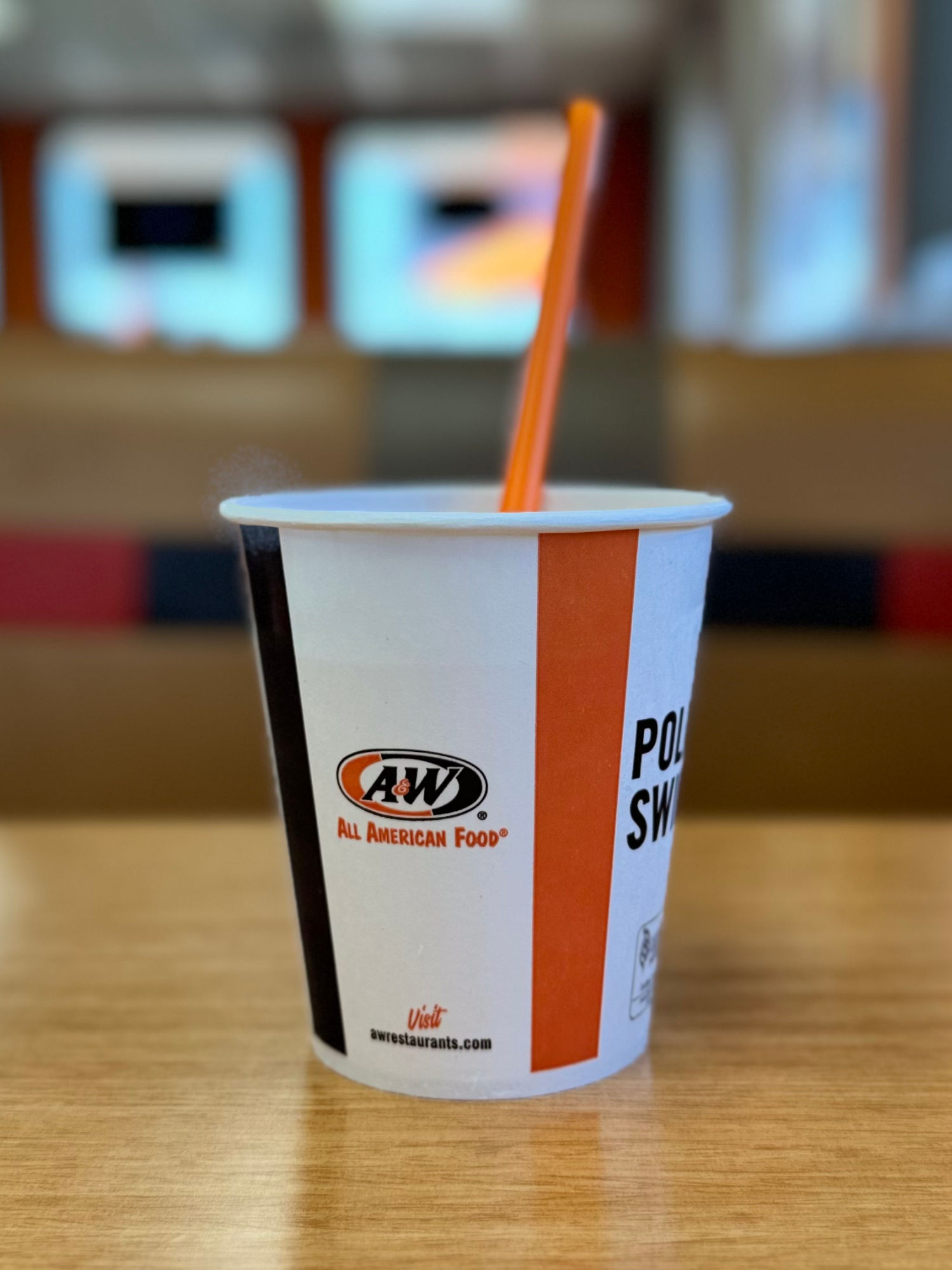 Water Cup A&W Water Cup