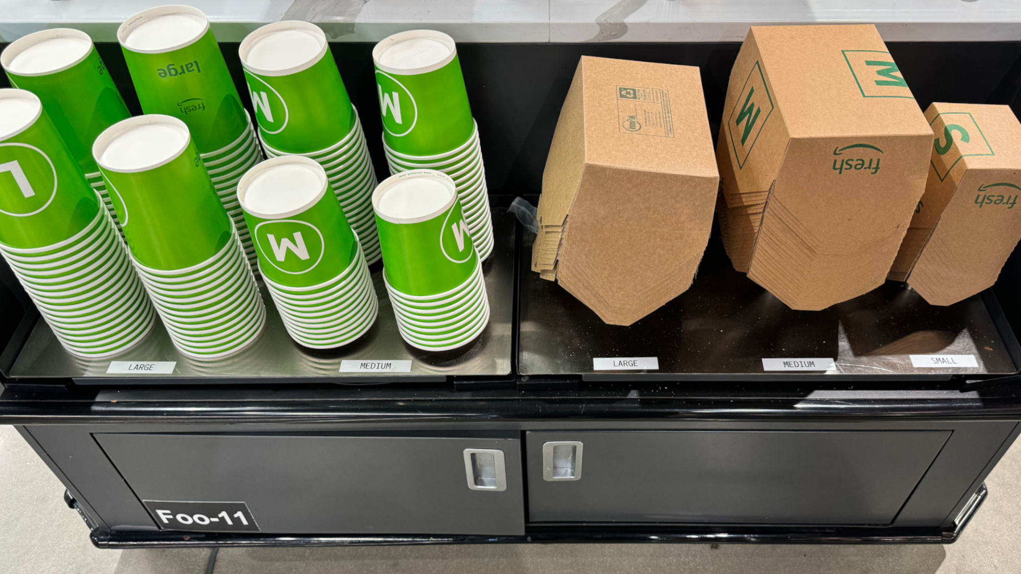 Amazon Fresh Salad Bar Containers