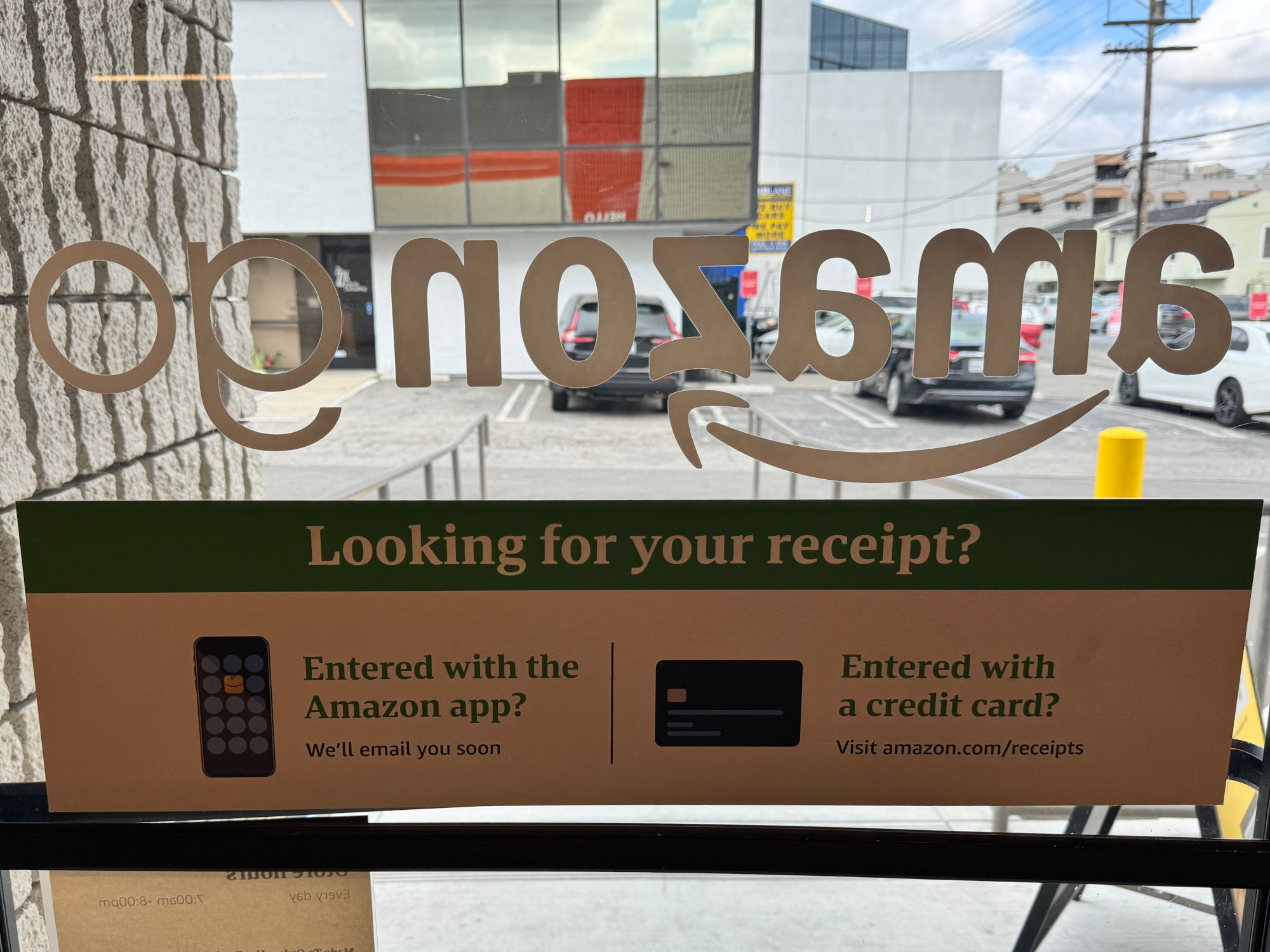 Amazon Go Leaving