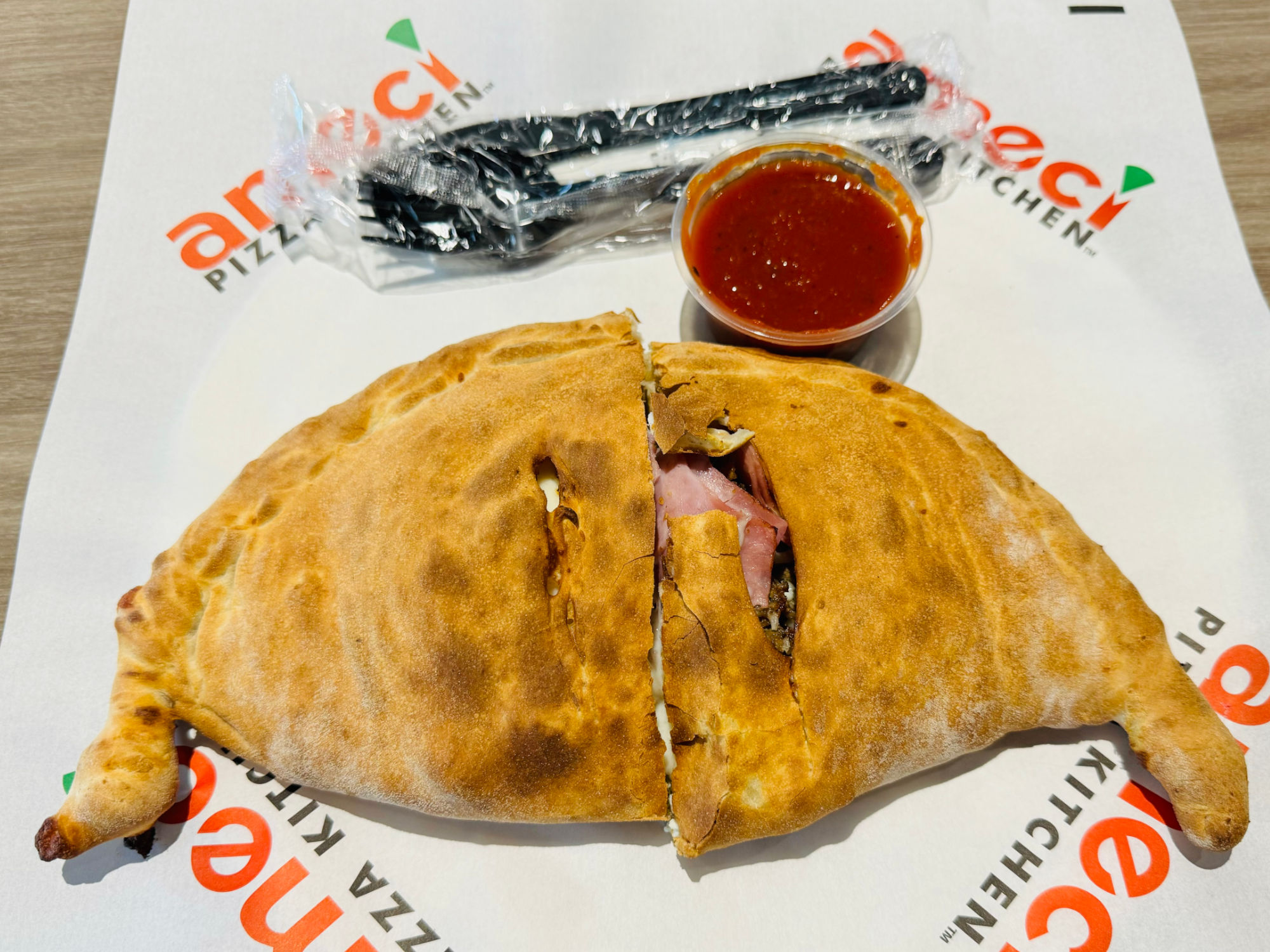 Meat Lovers Calzone Ameci Meat Lovers Calzone