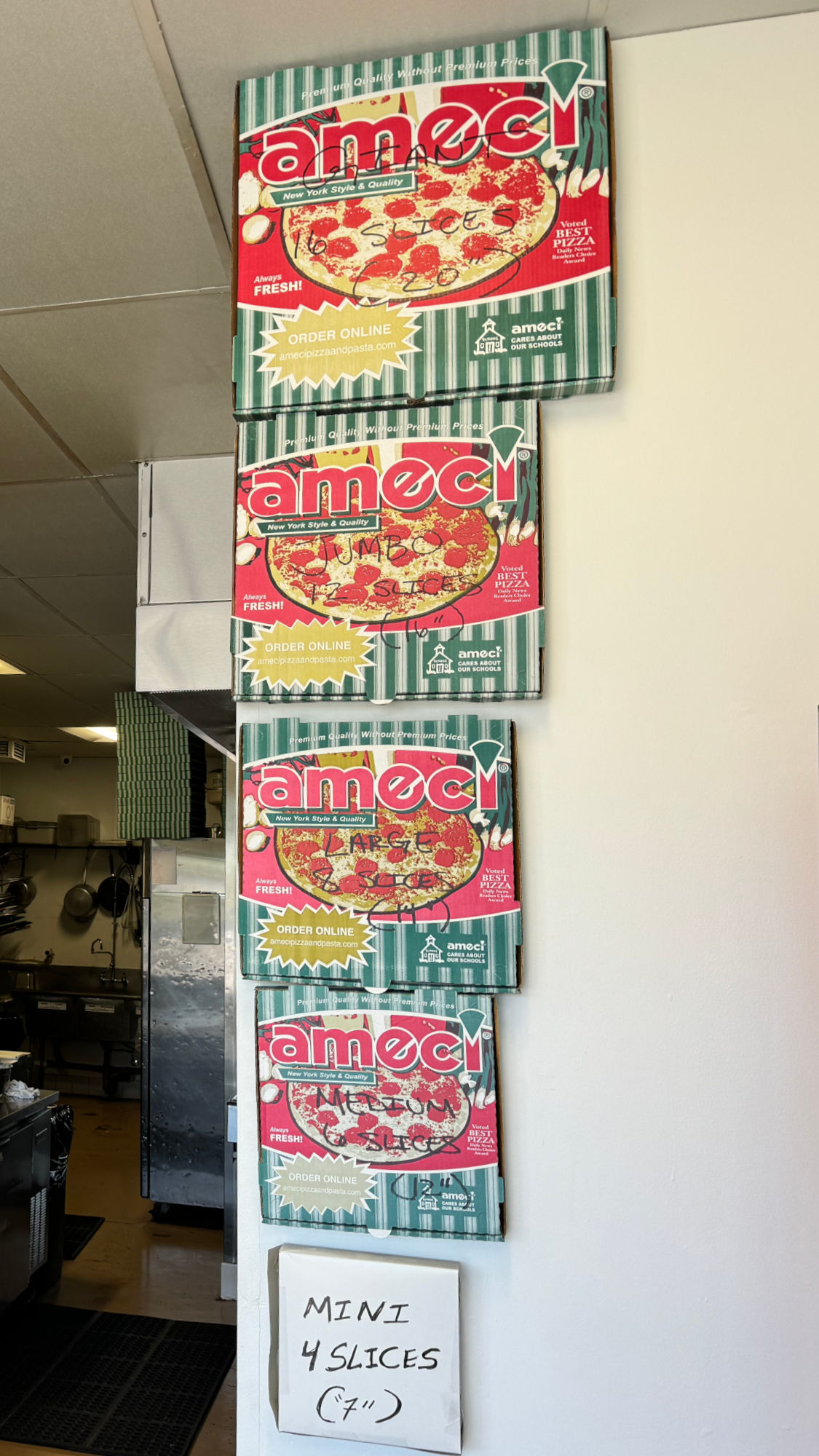 Boxes Ameci Pizza Boxes
