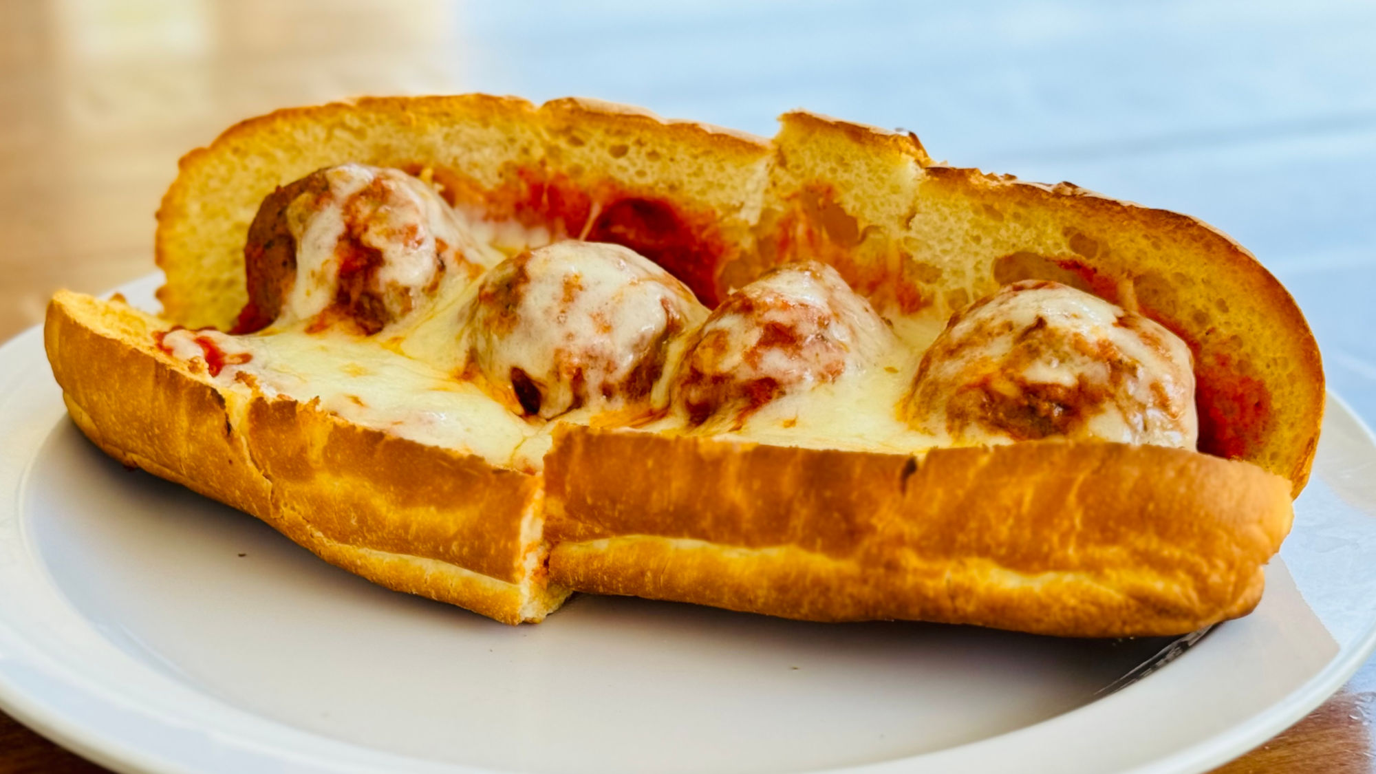 Meatball Sub Ameci Pizza Kitchen Meatball Sub