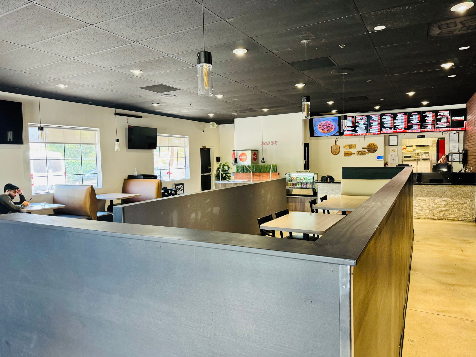 Ameci Pizza Kitchen Seating