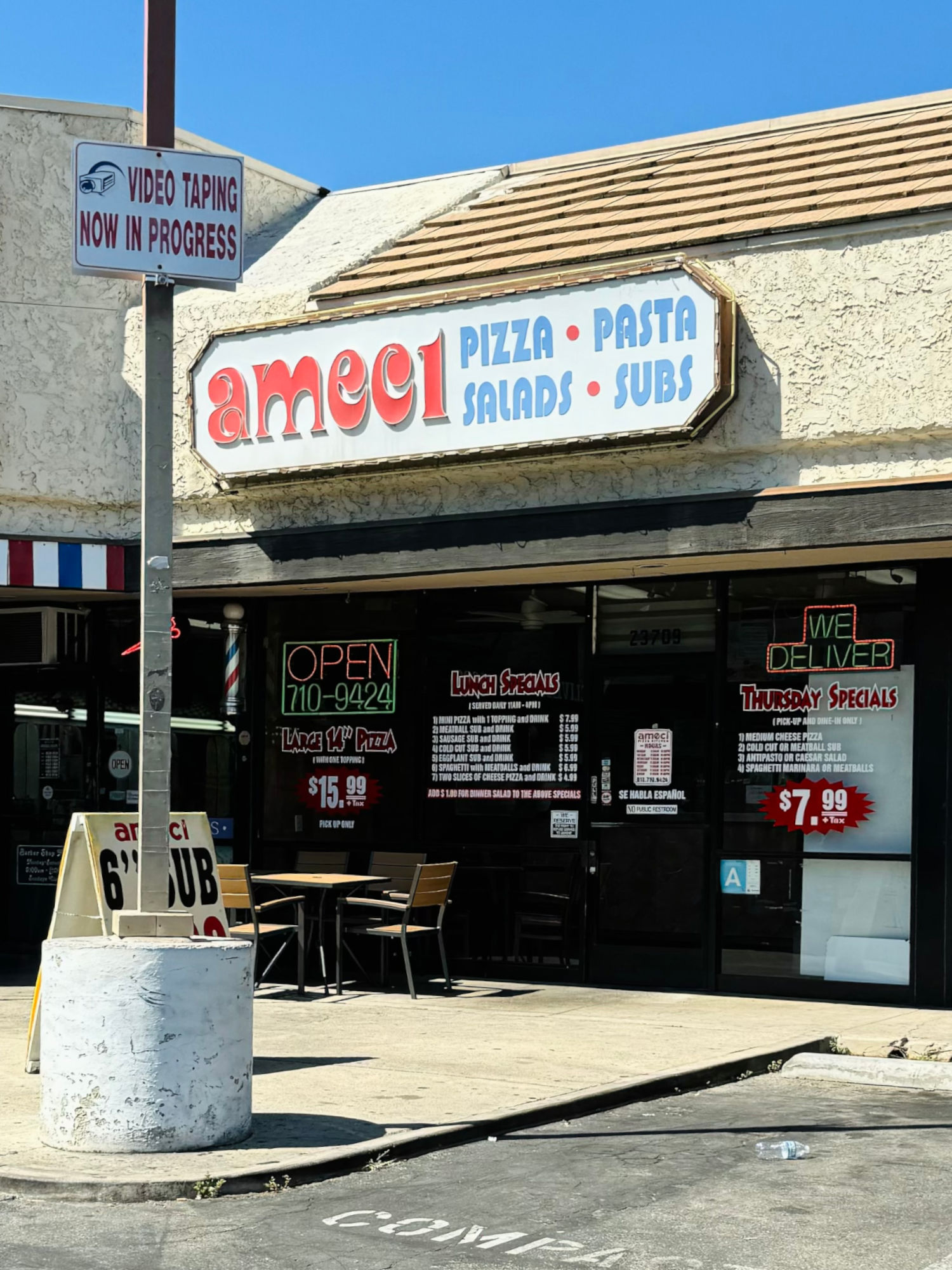 West Hills, California Ameci Pizza Kitchen West Hills