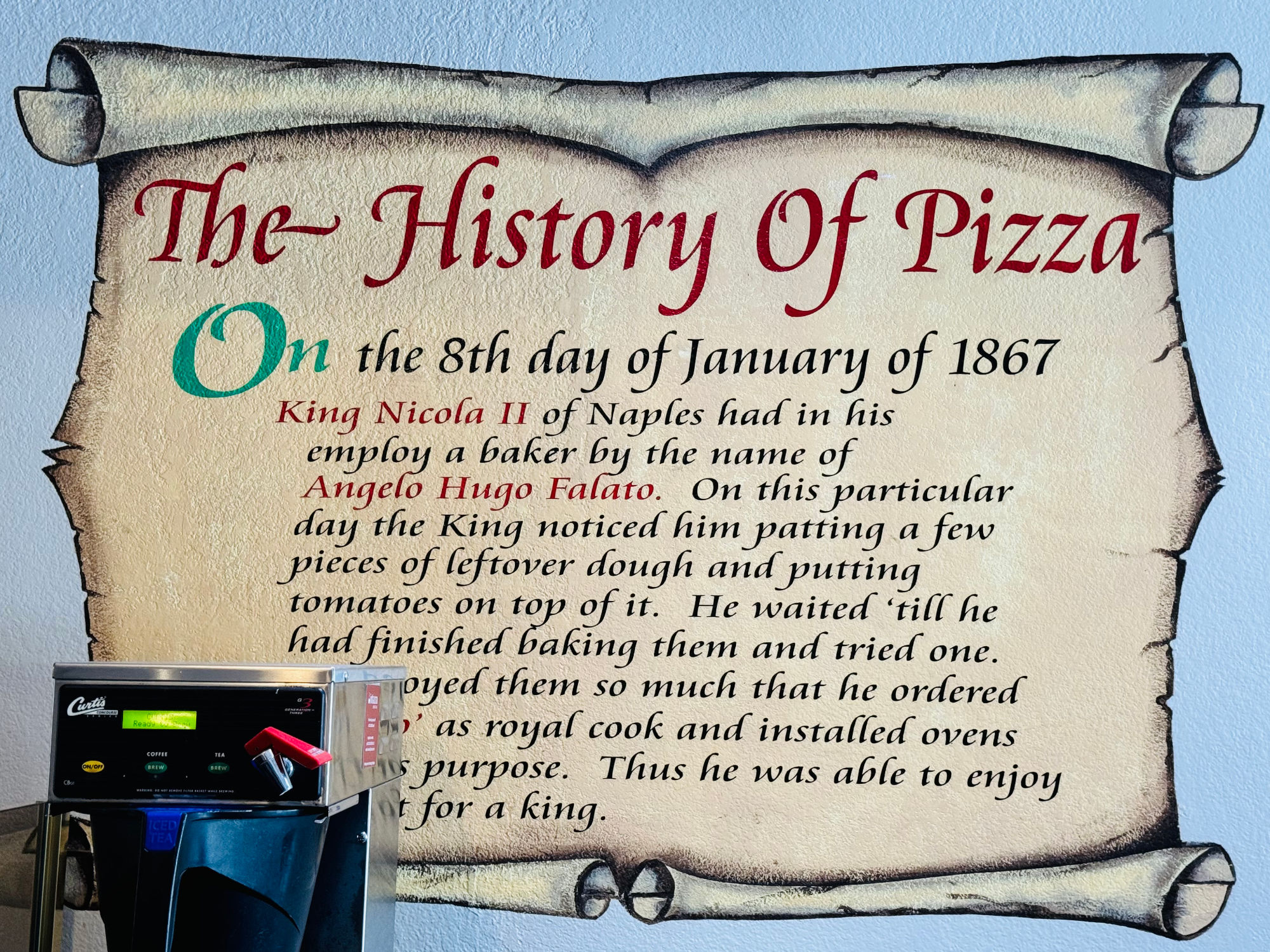 The History of Pizza Ameci The History of Pizza
