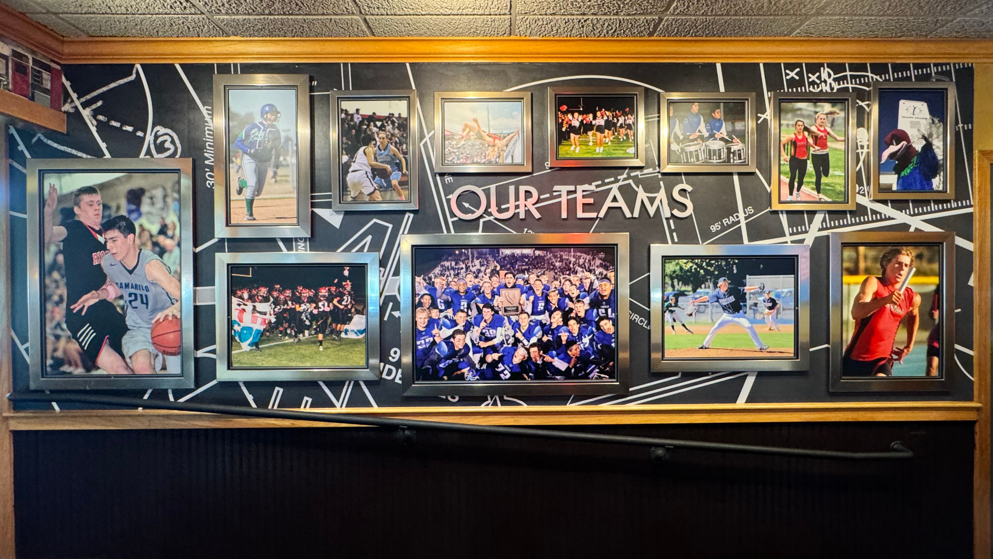 Applebee's Decor Local Teams