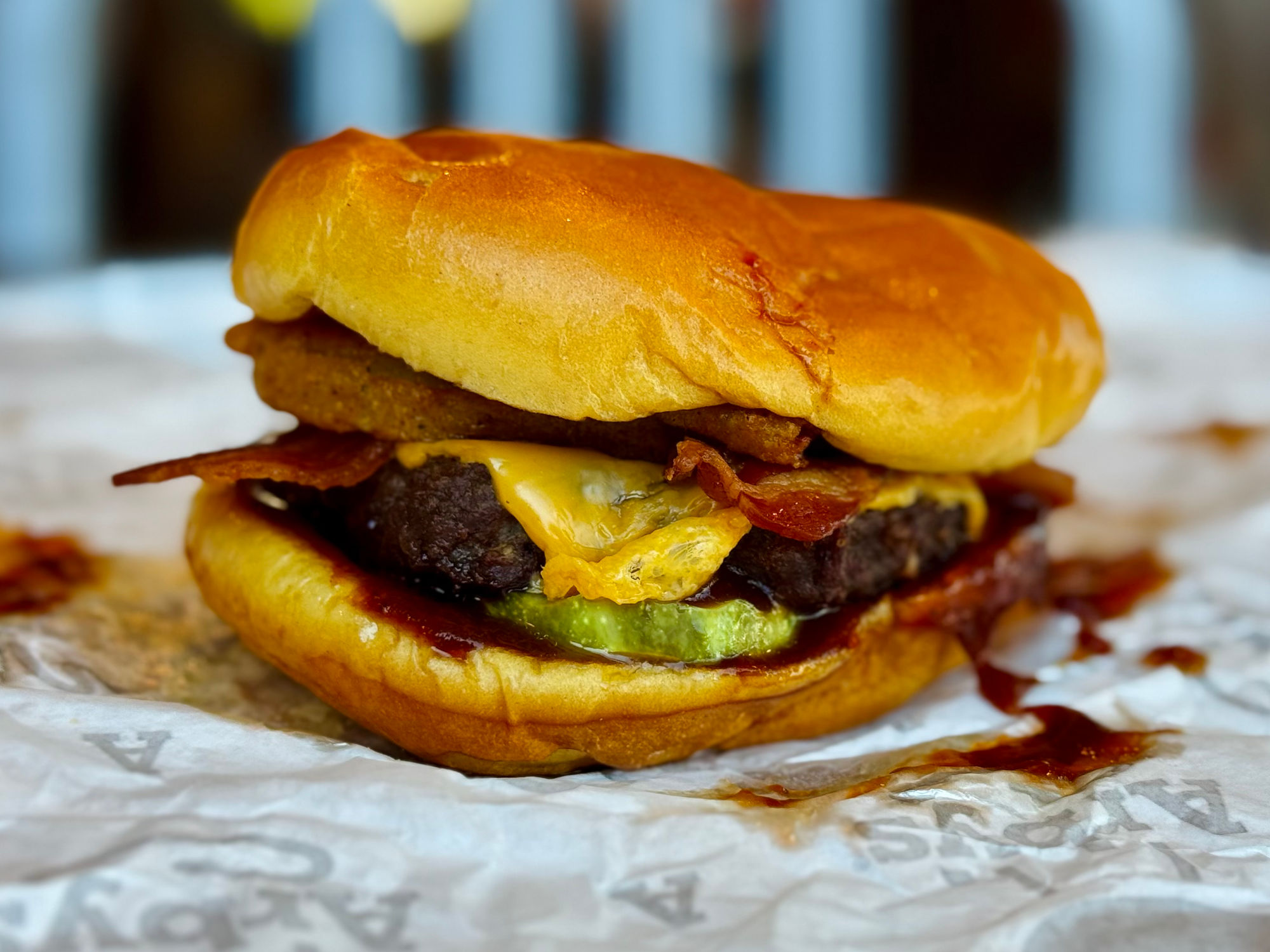Arby's BBQ Bacon Burger