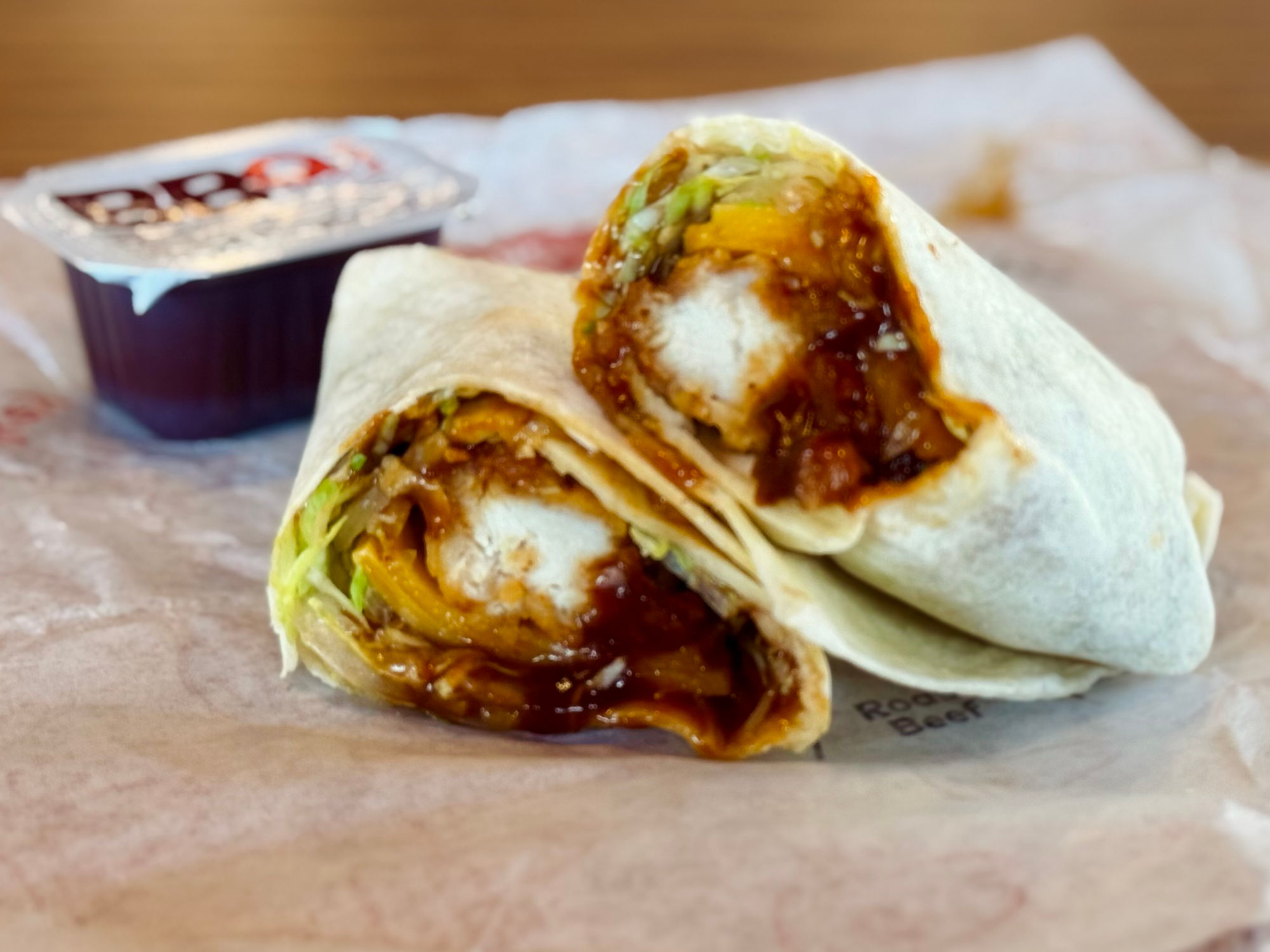 Arby's BBQ Chicken Wrap