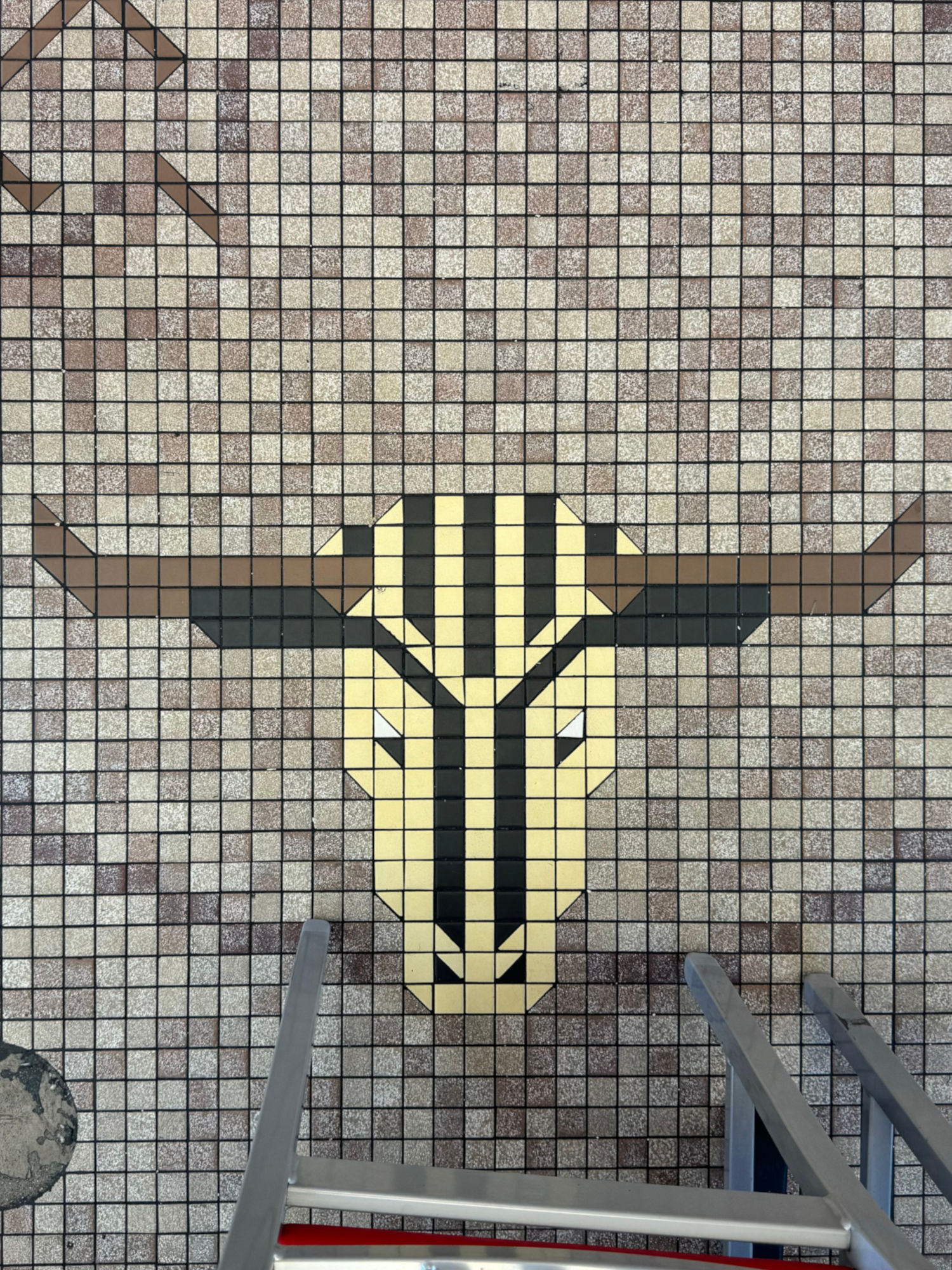 Bull Tile Floor Arby's Bull Tile Floor
