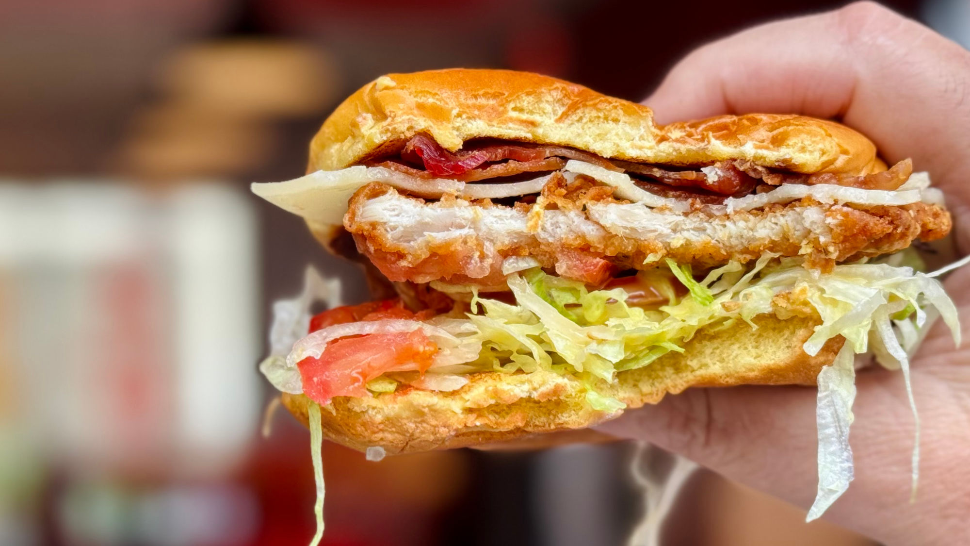 Arby's Chicken Bacon Swiss Sandwich