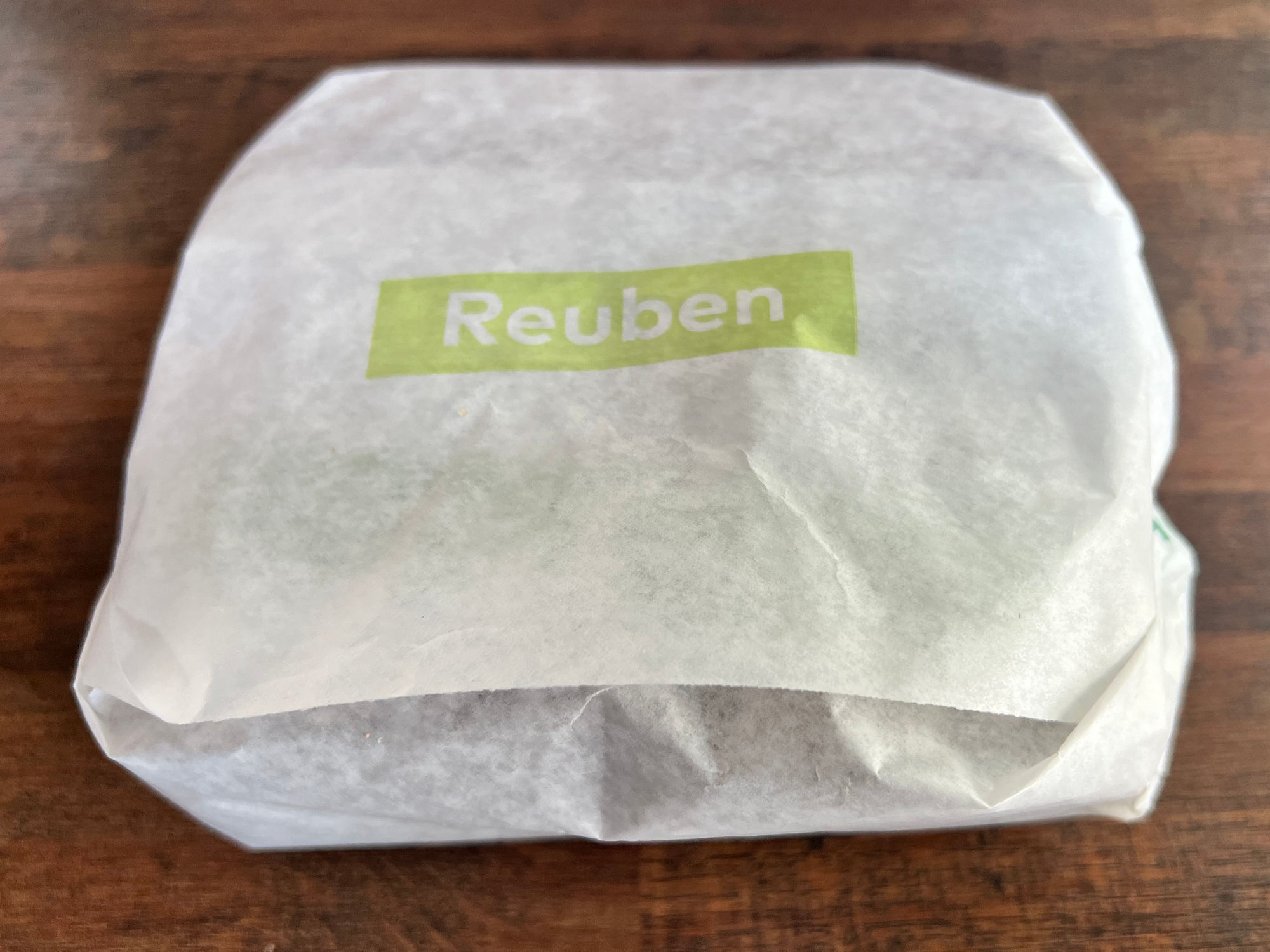 Arby's Corned Beef Reuben