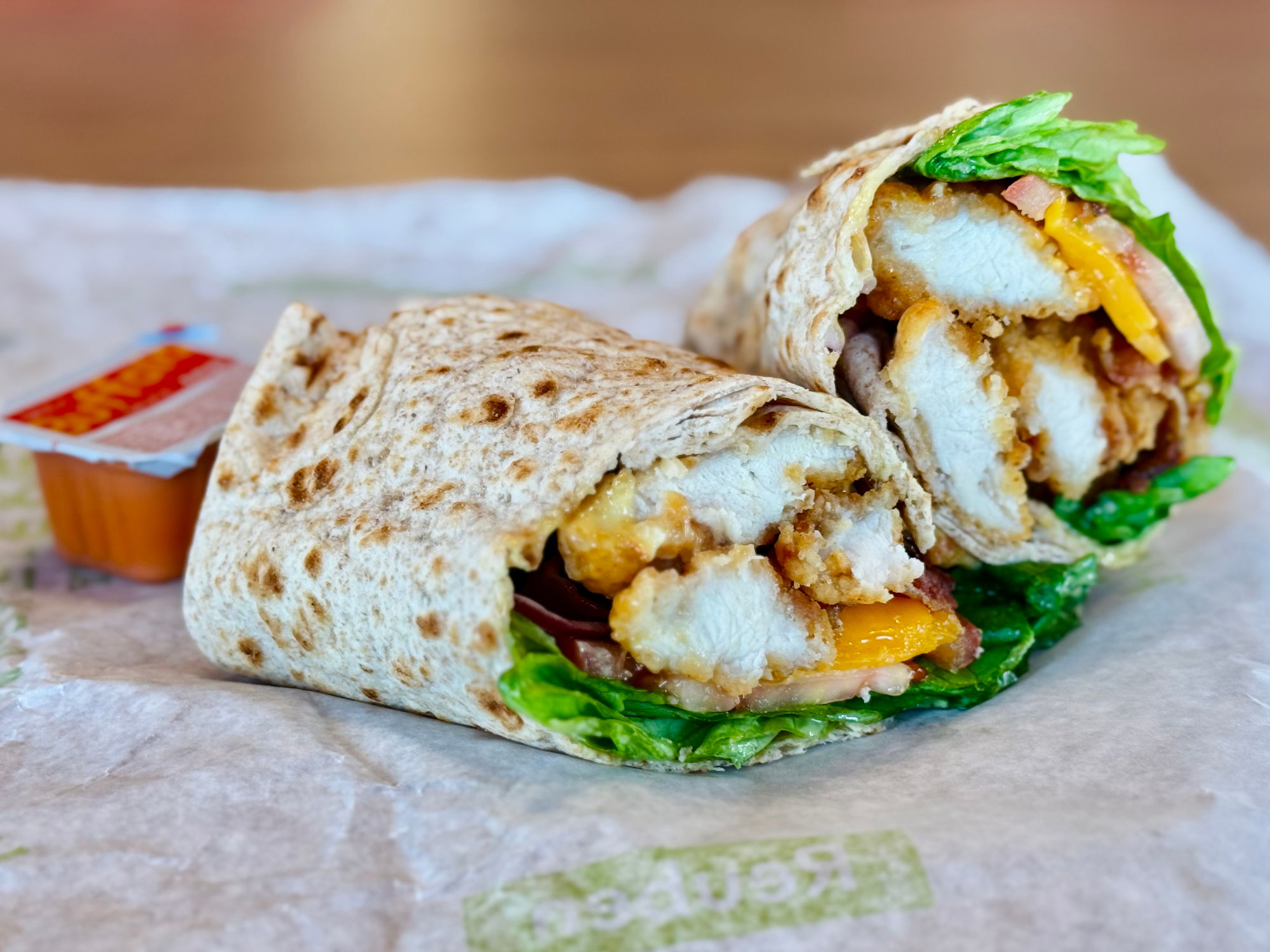 Arby's Crispy Chicken Club Wrap