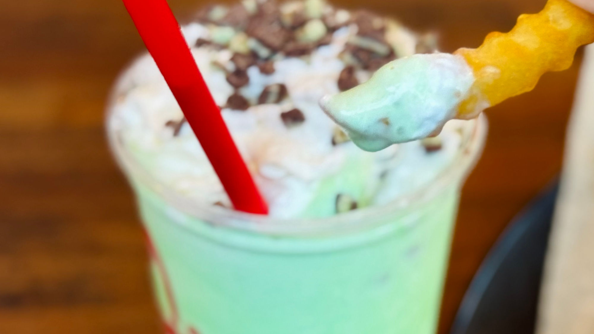 Arby's Dip Fries in Shake