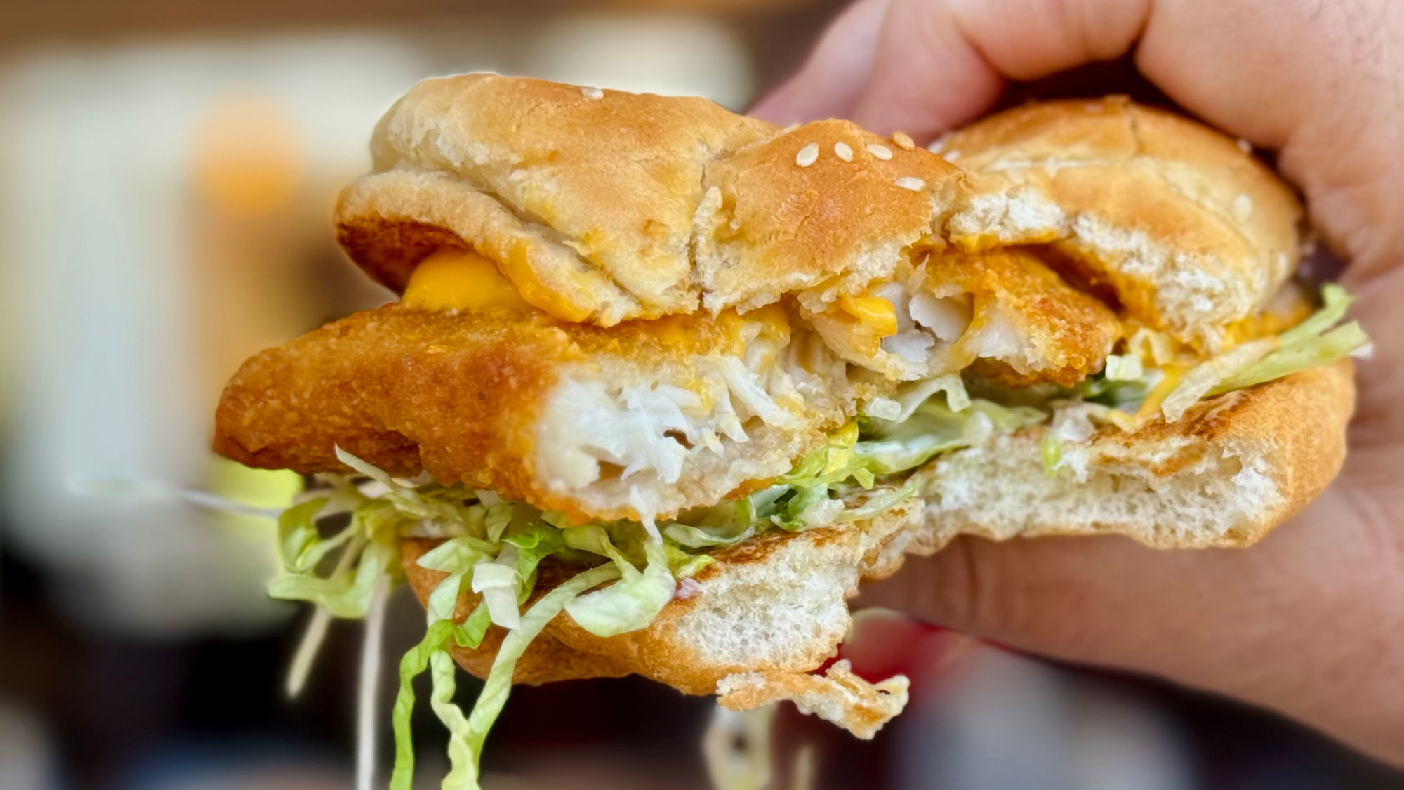 Arby's Fish 'n Cheddar Sandwich