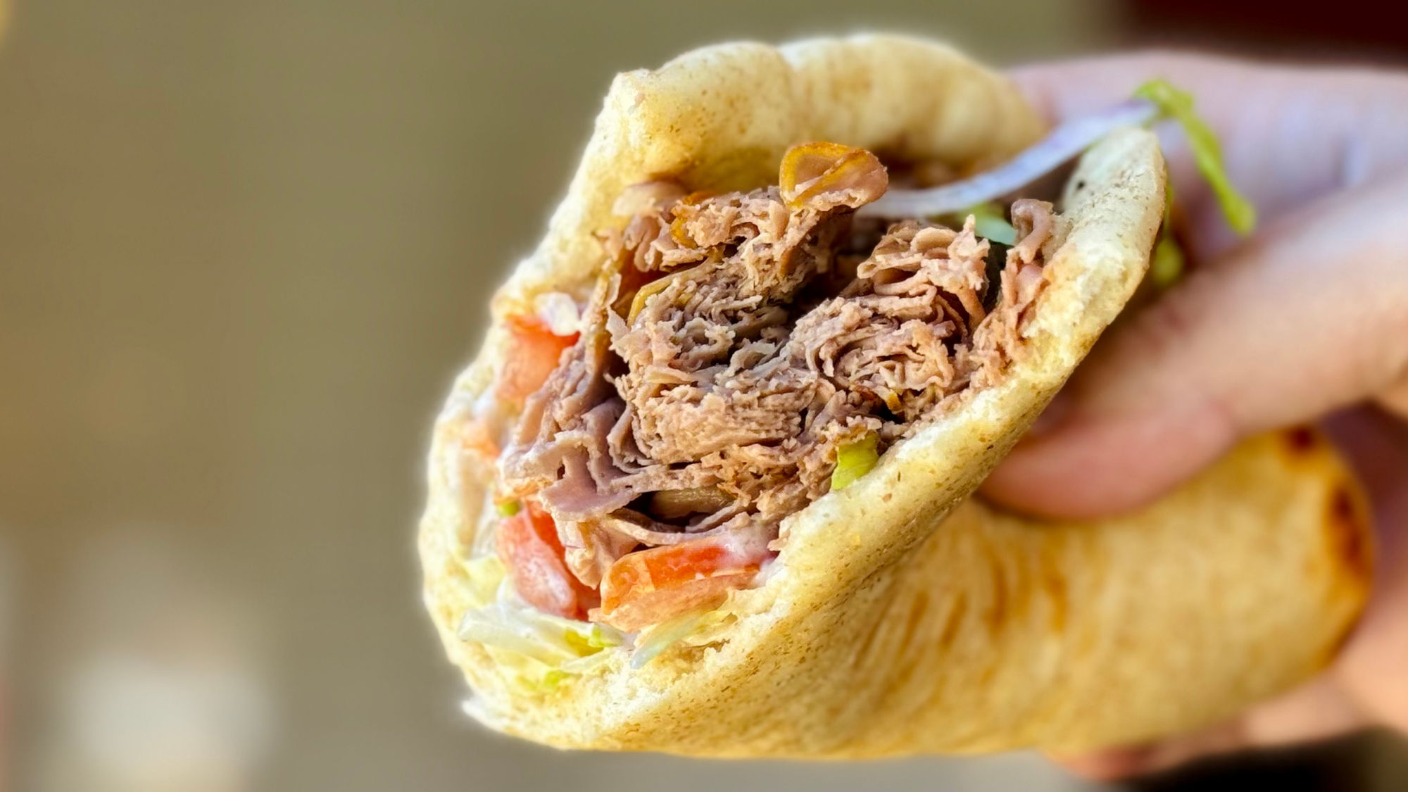 Arby's Roast Beef Gyro