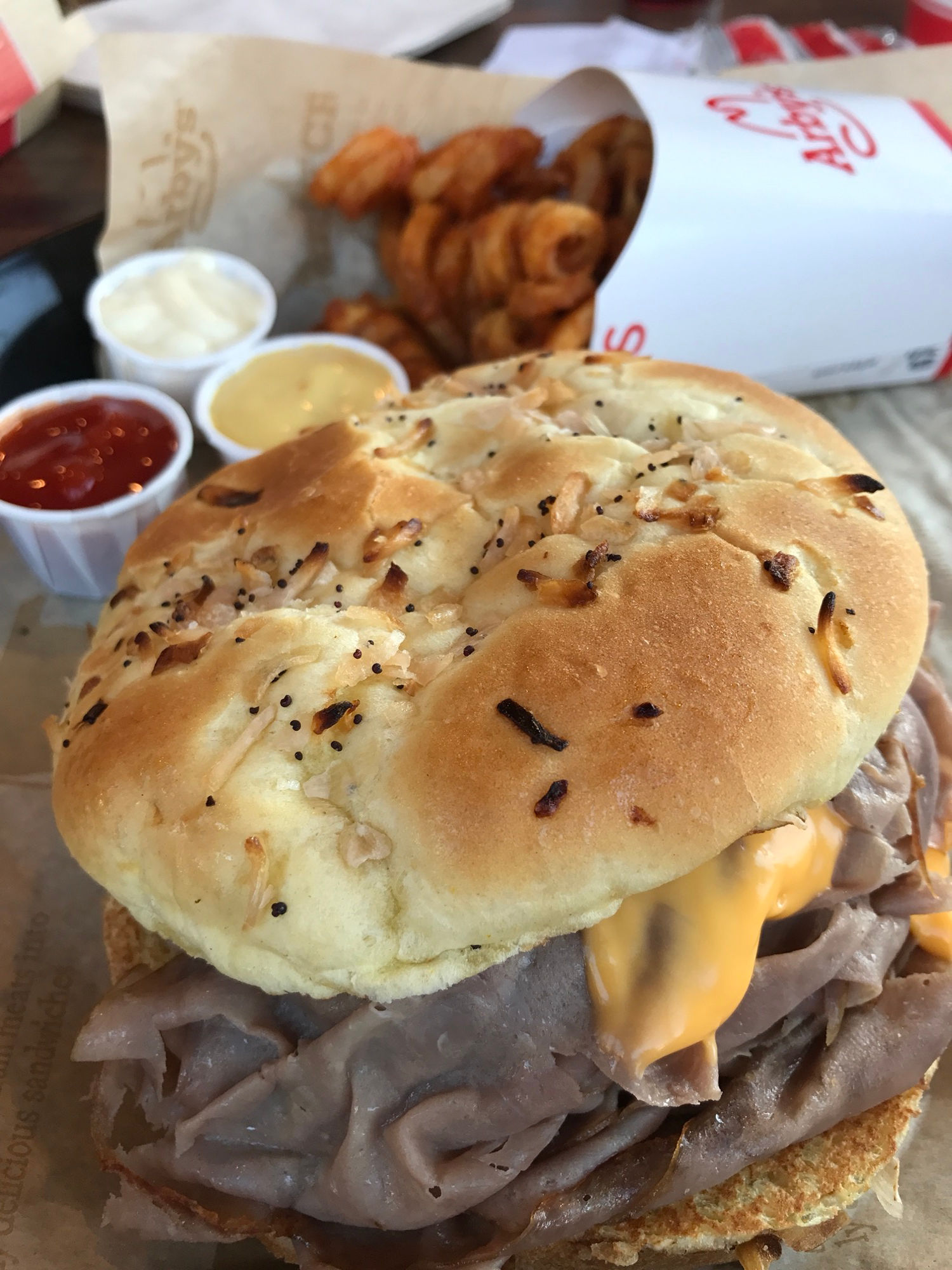 Arby's Half Pound Beef 'N Cheddar