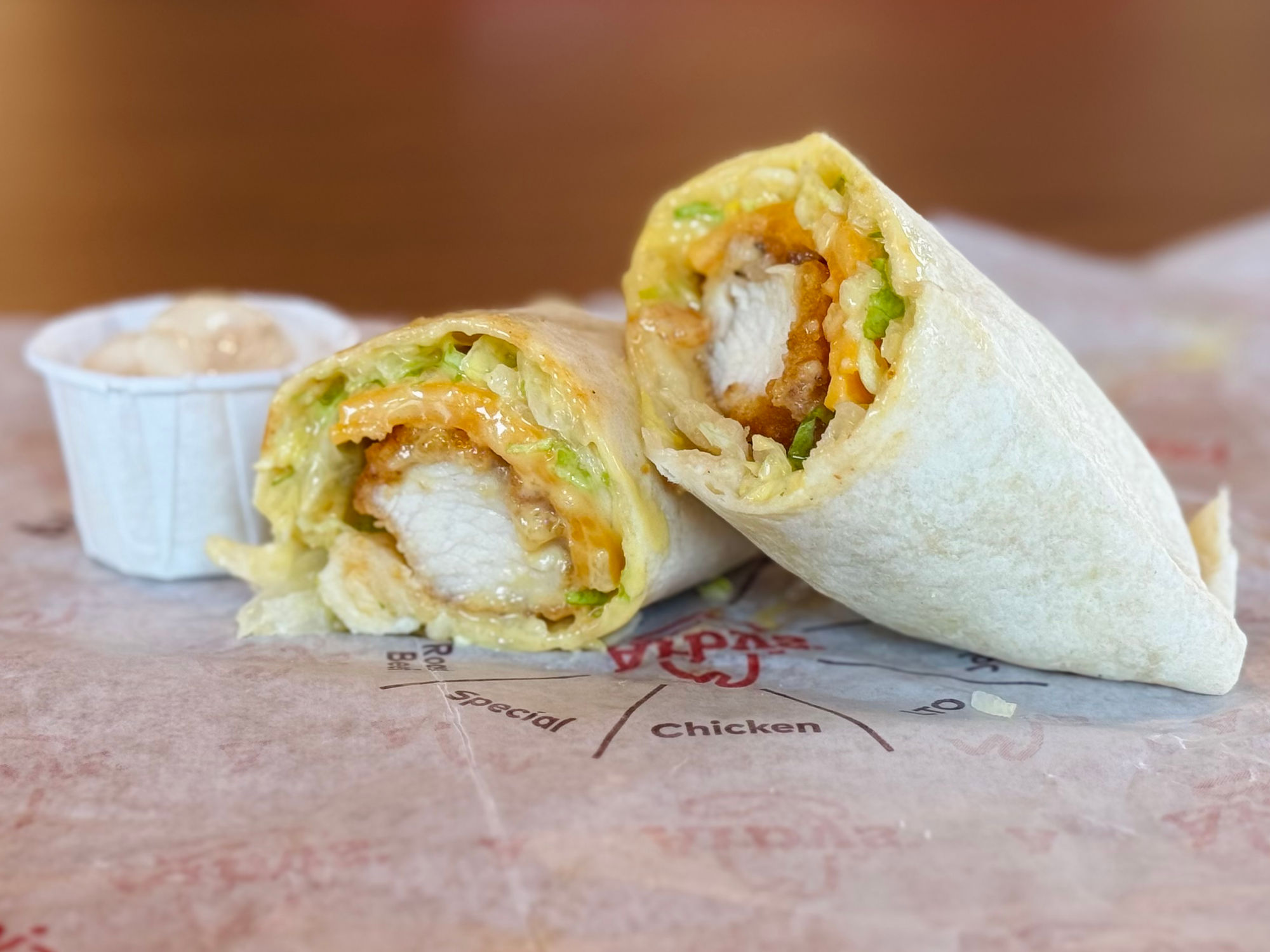 Arby's Honey Mustard Chicken Wrap