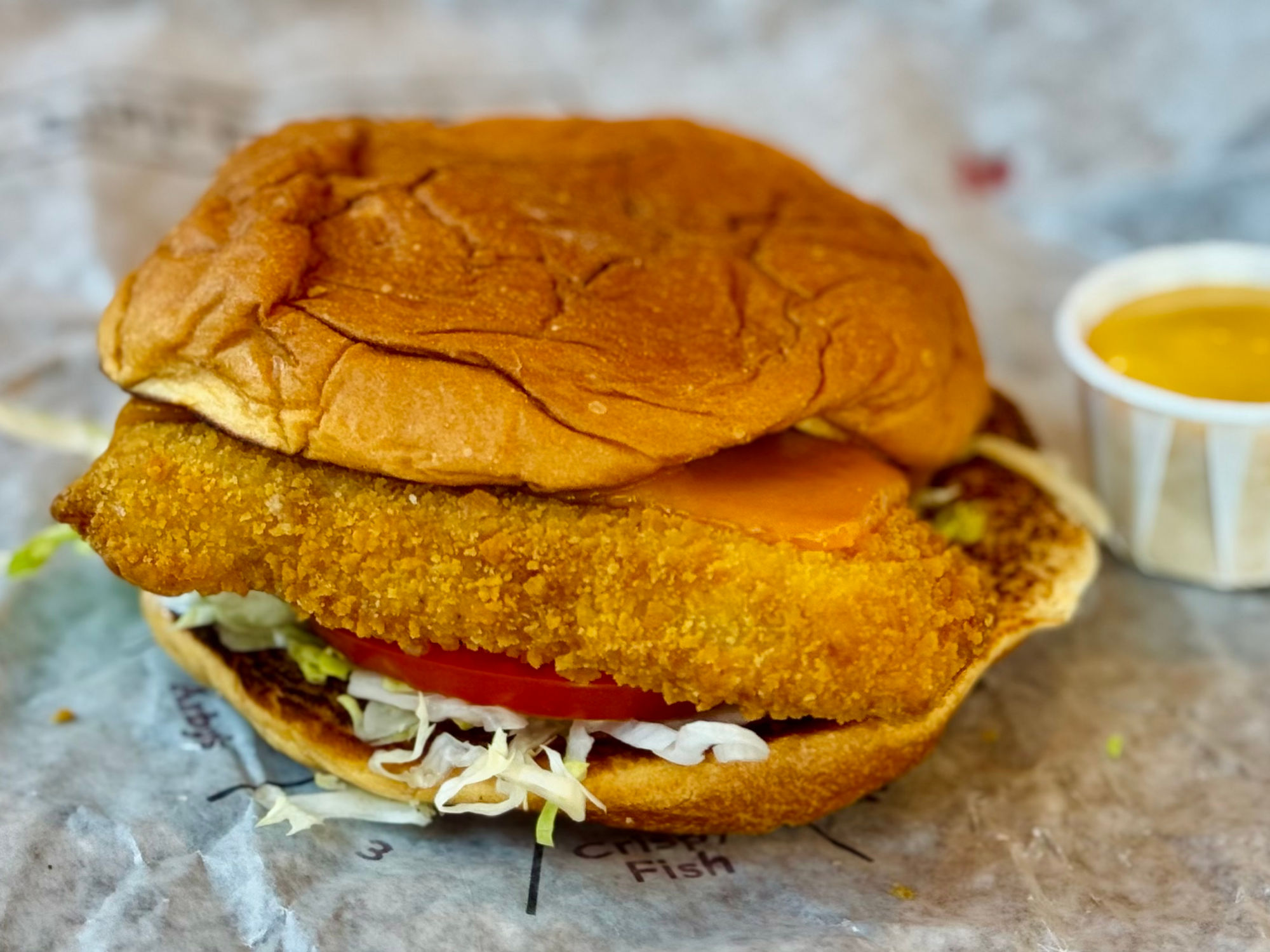 Arby's King's Hawaiian Fish Deluxe Sandwich