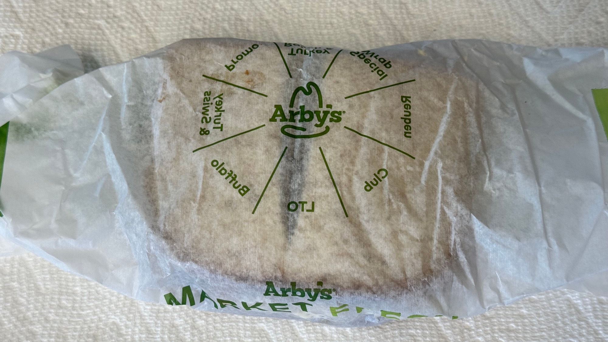 Arby's Market Fresh Turkey Ranch