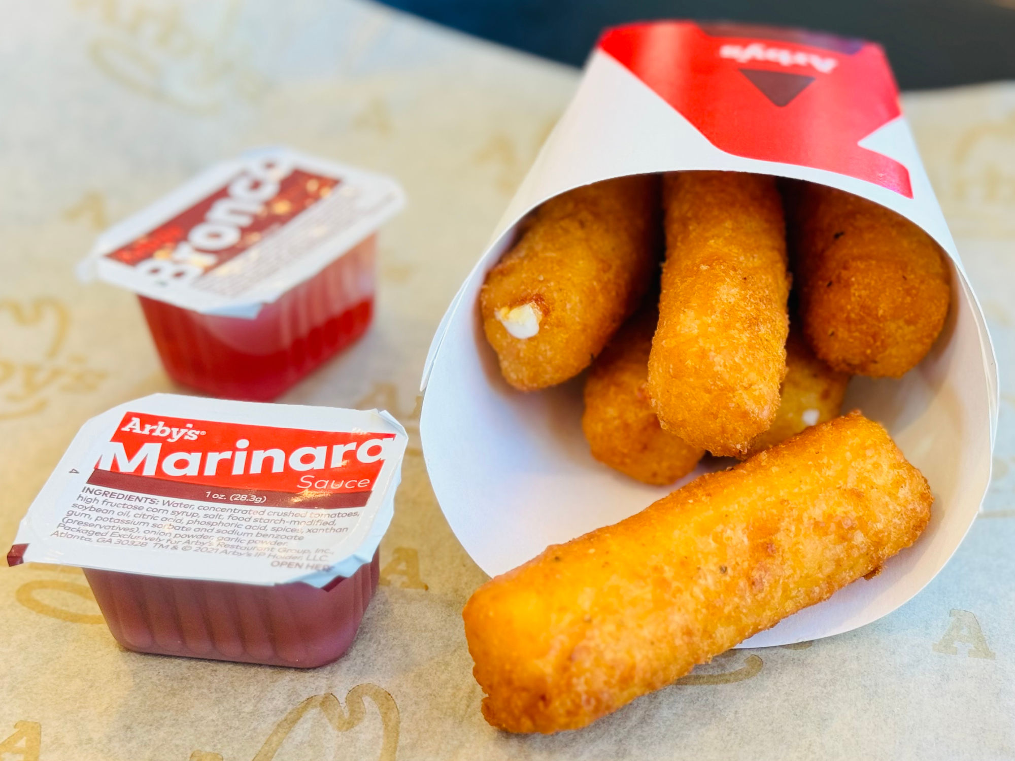 Arby's Mozzarella Sticks