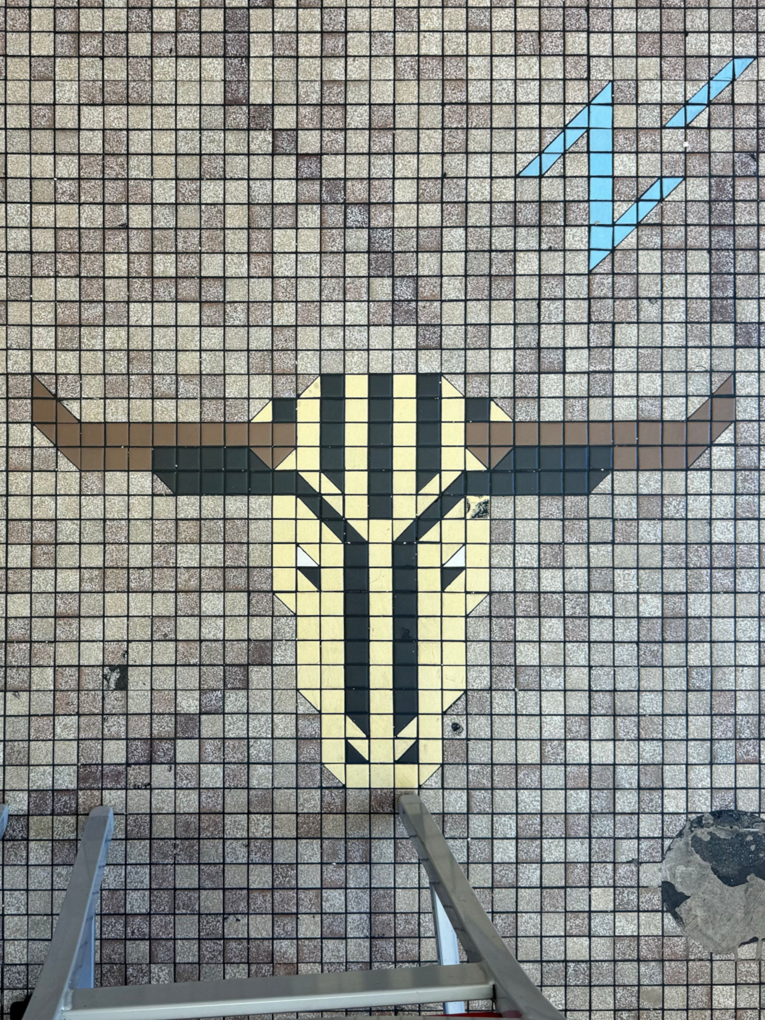 Tile Floor Cow Arby's Tile Floor Cow