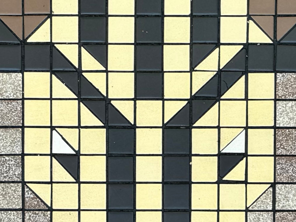 Western Theme Tile Floor Arby's Western Theme Tile Floor