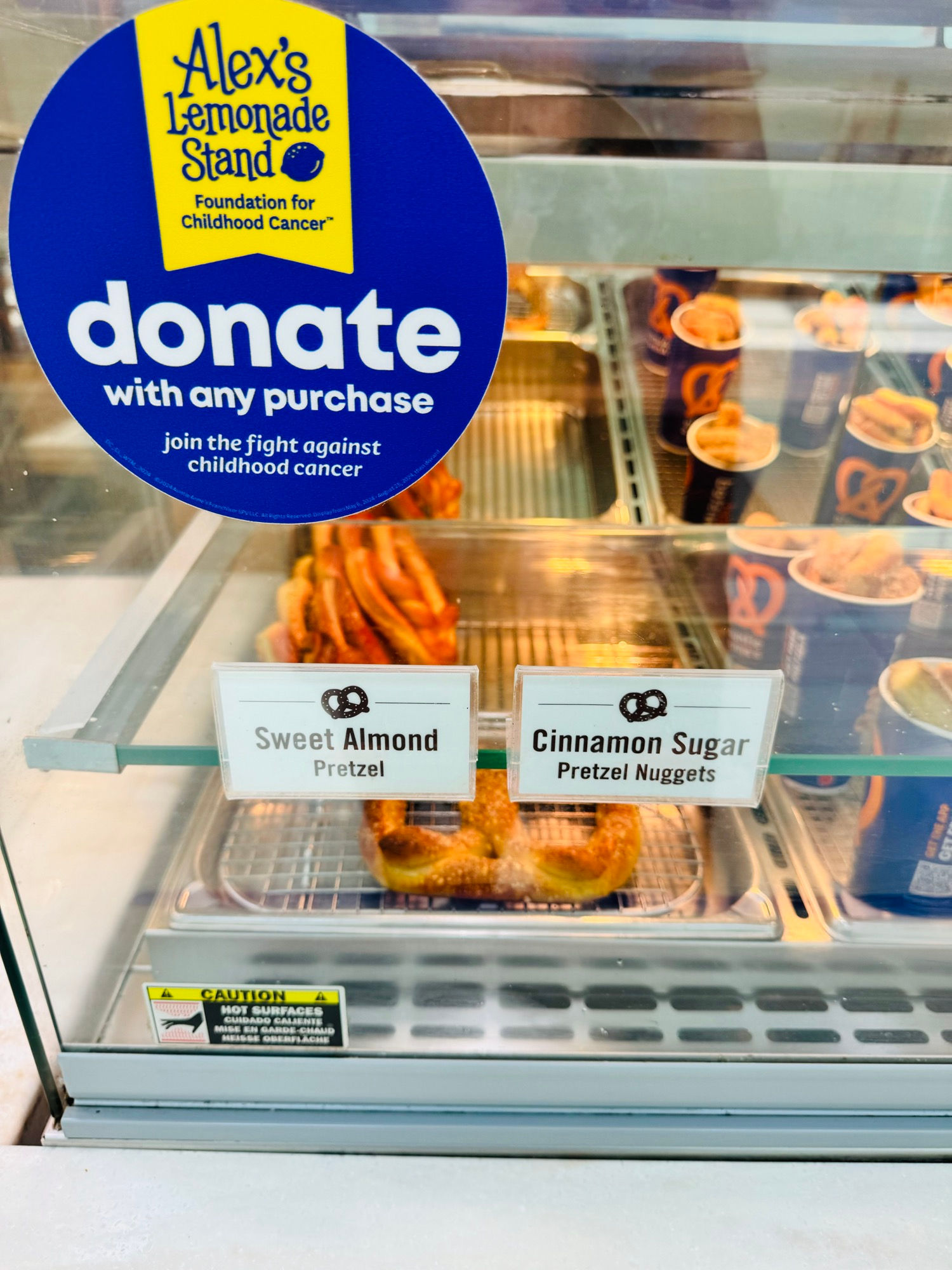 Donate with Any Purchase Auntie Anne's Donate with Any Purchase