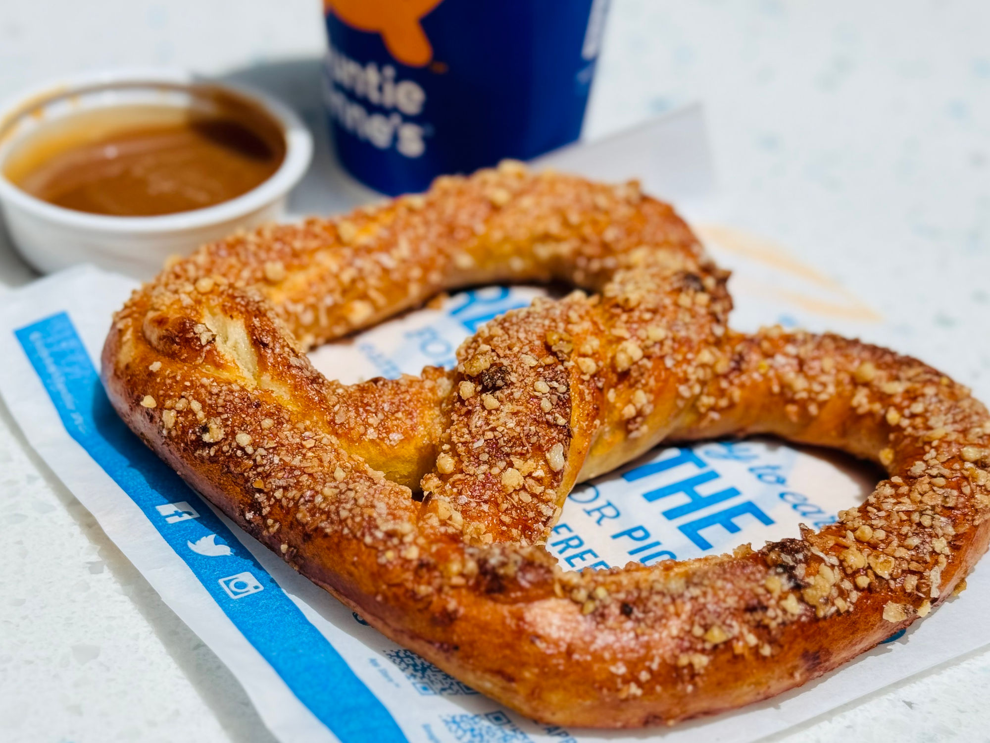 Sweet Almond Pretzel Auntie Annes Sweet Almond Pretzel