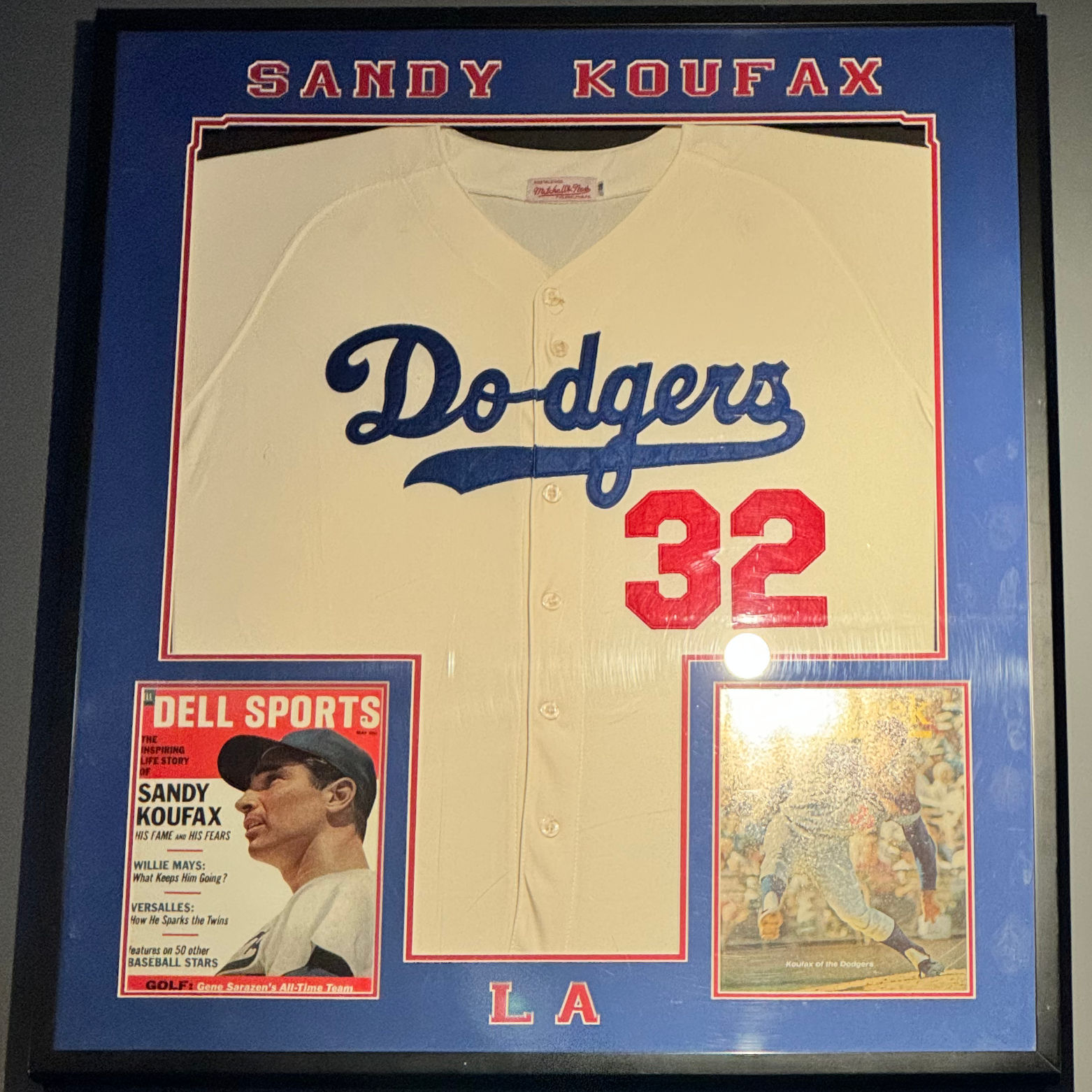 Sandy Koufax B-Dubs Jersey Sandy Koufax