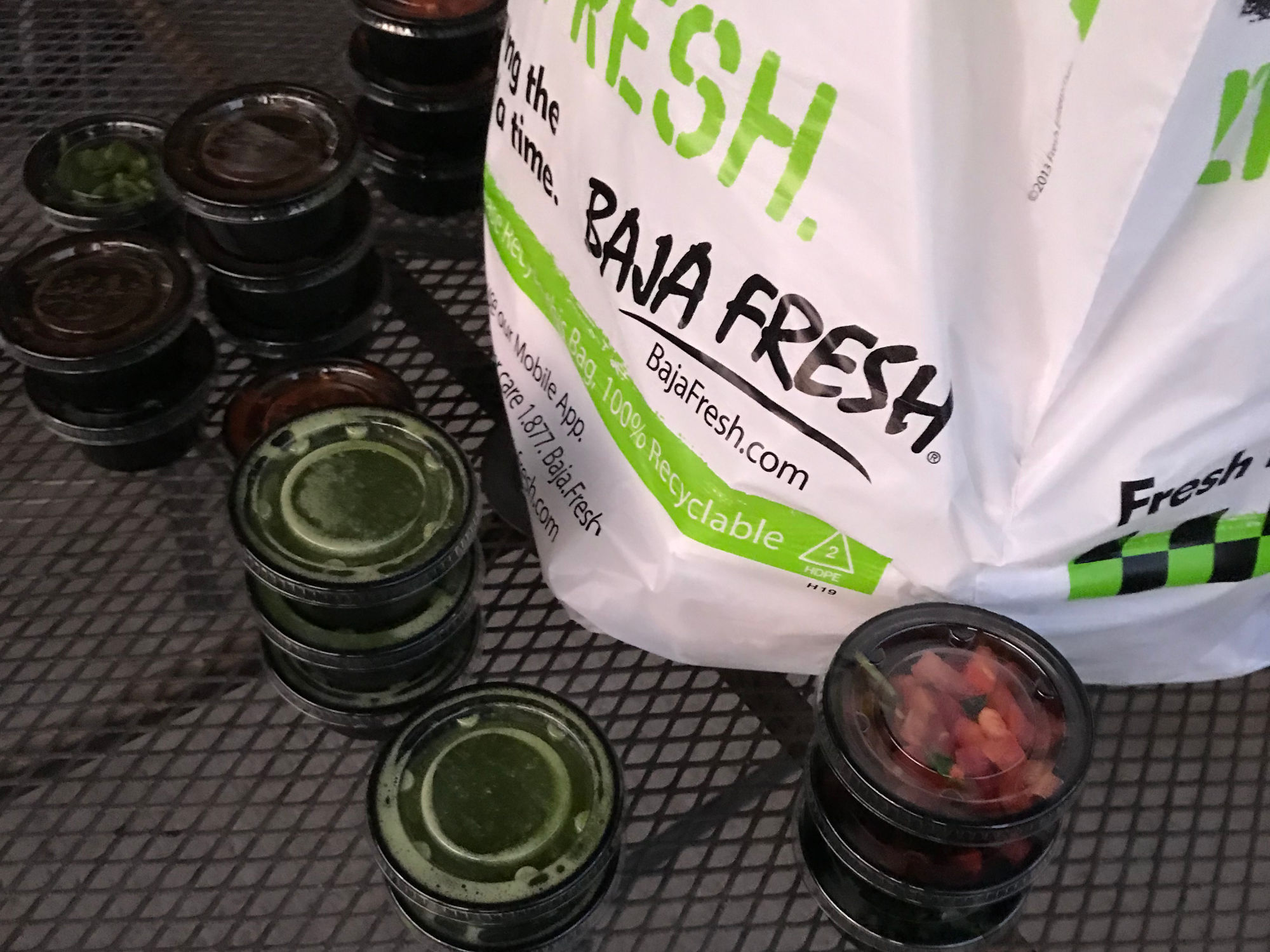 Baja Fresh Sauces To Go