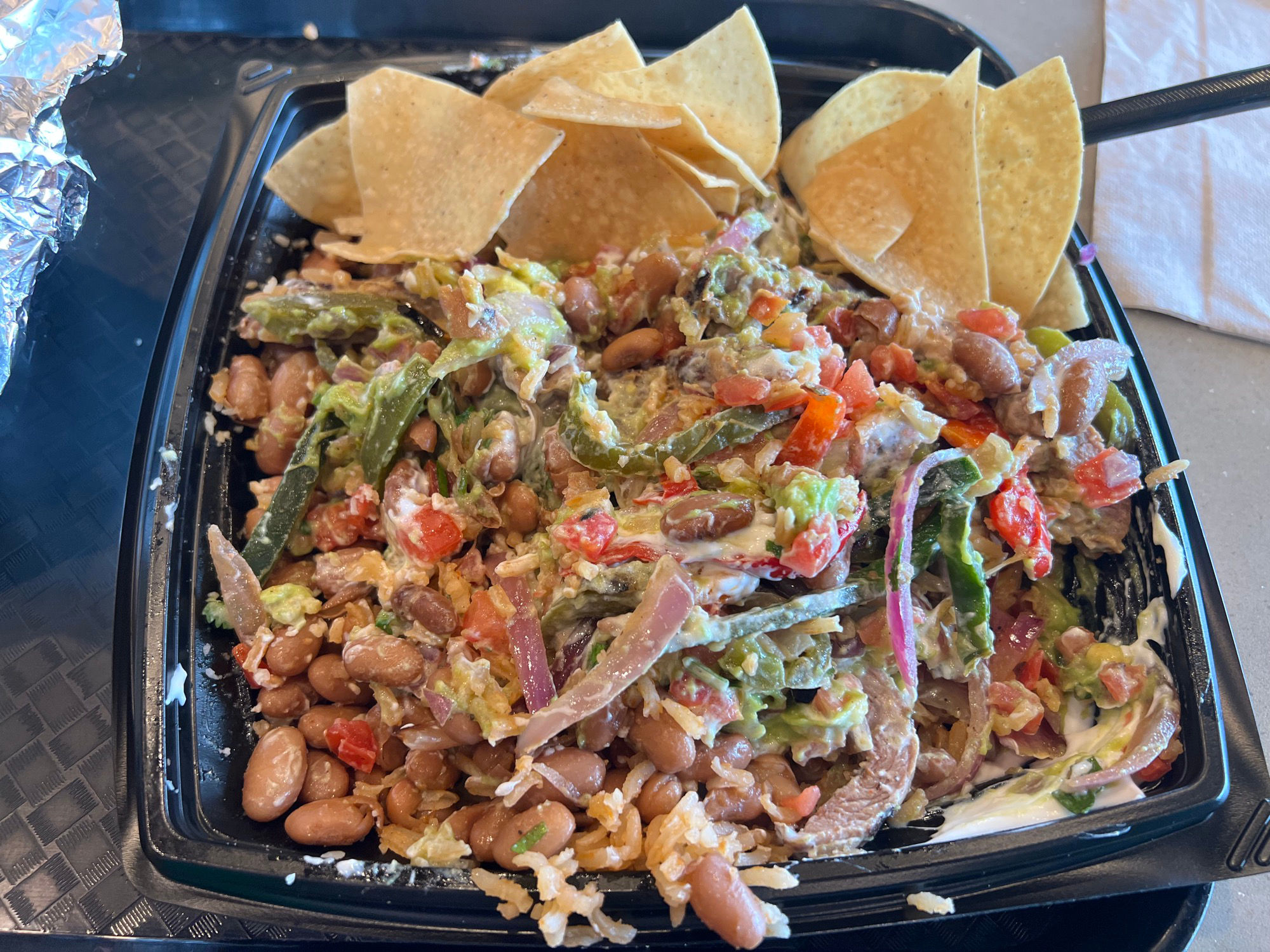 Baja Fresh Steak Fajitas
