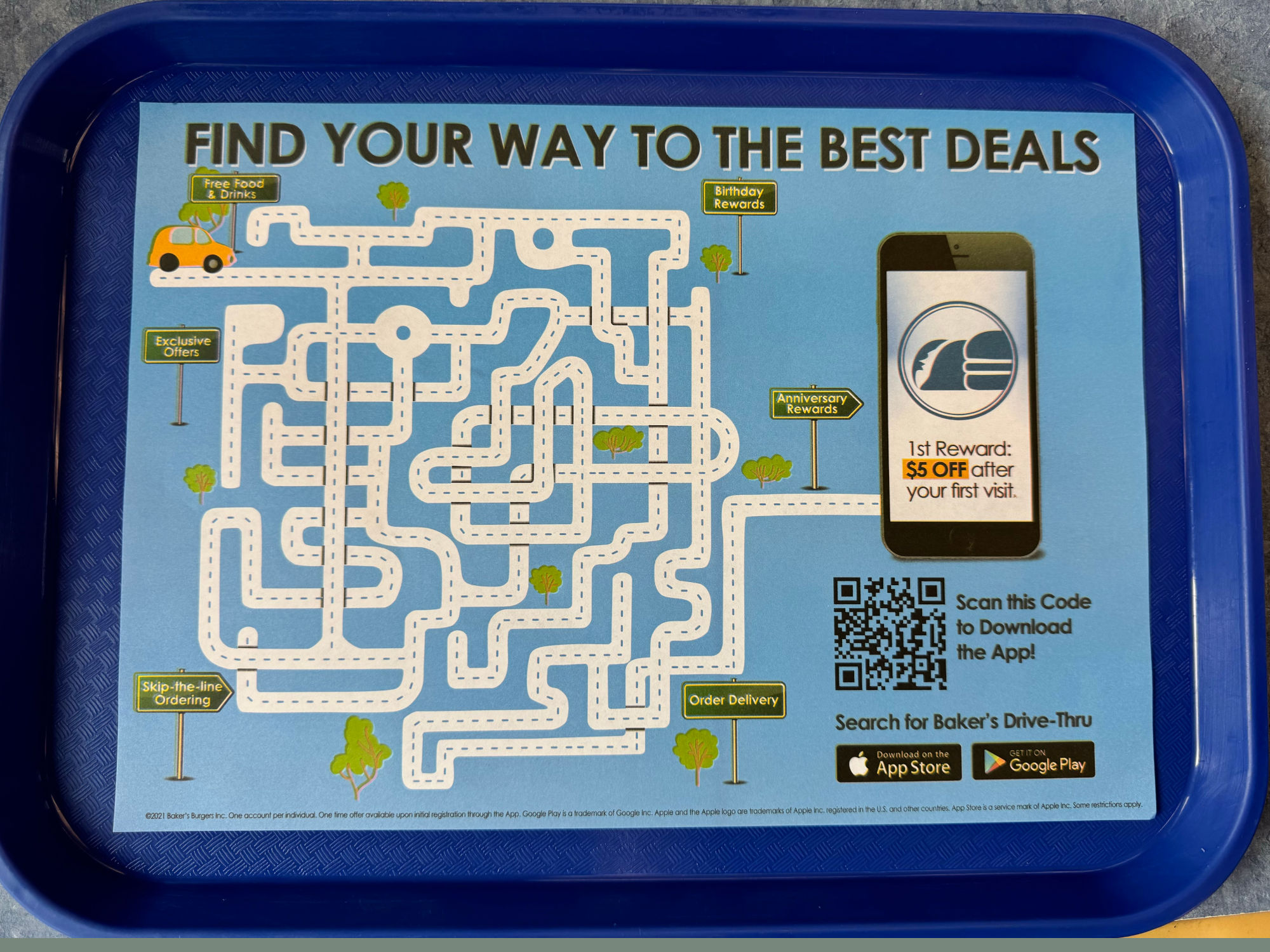 App Baker's Drive-Thru App
