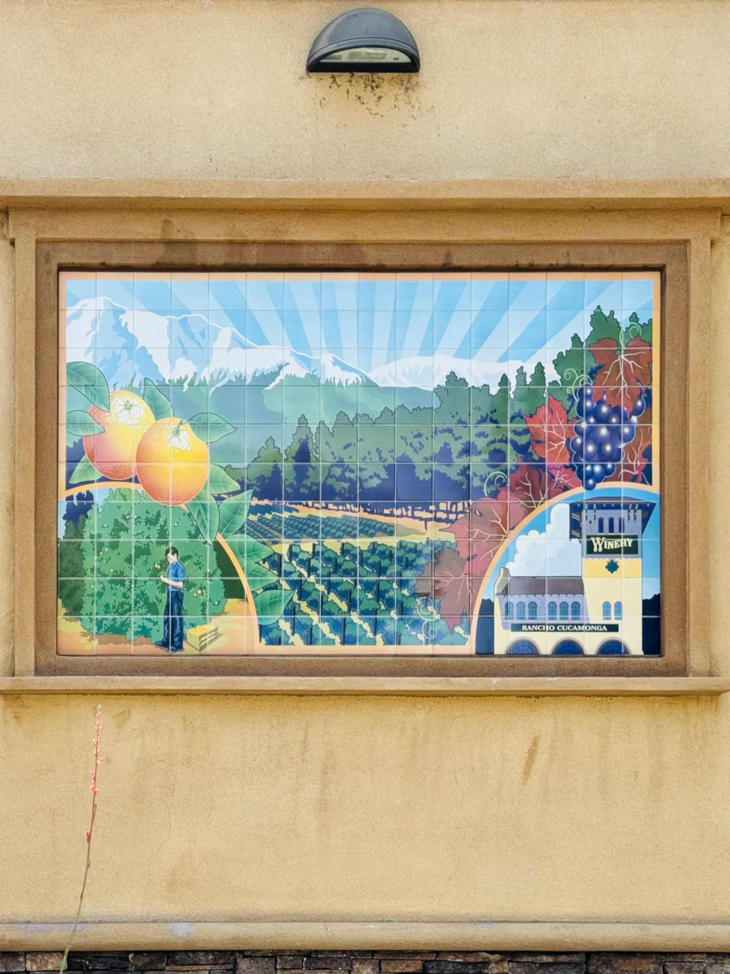 Rancho Cucamonga Winery Tiles Baker's Drive-Thru Rancho Cucamonga Winery Tiles
