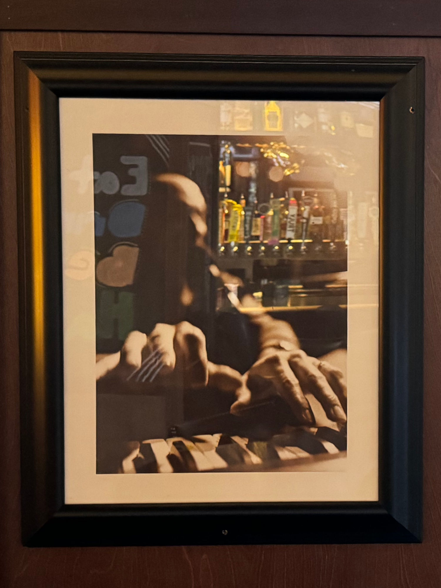 Bar Louie Decor Piano Keys