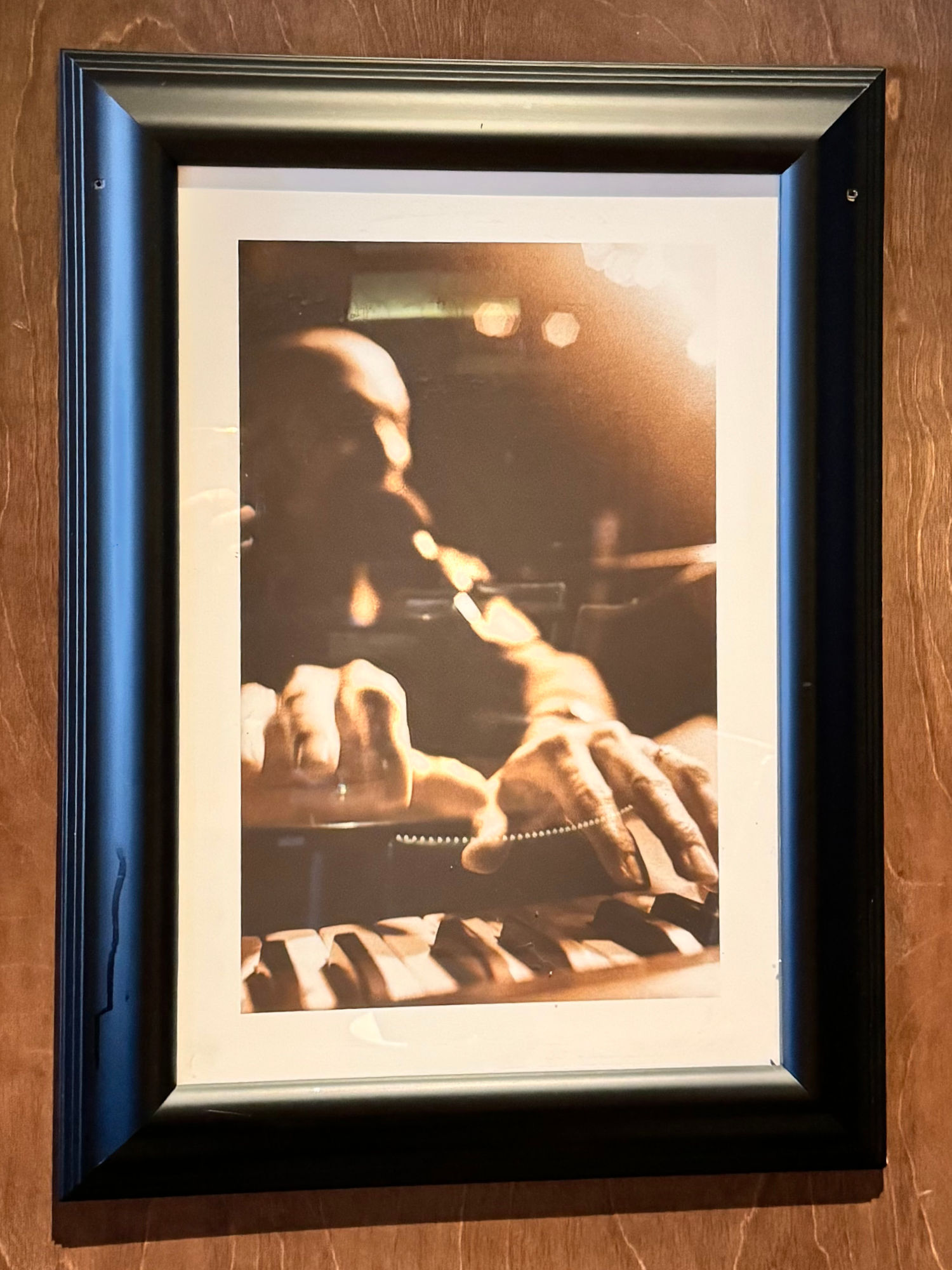 Bar Louie Decor Piano Playing