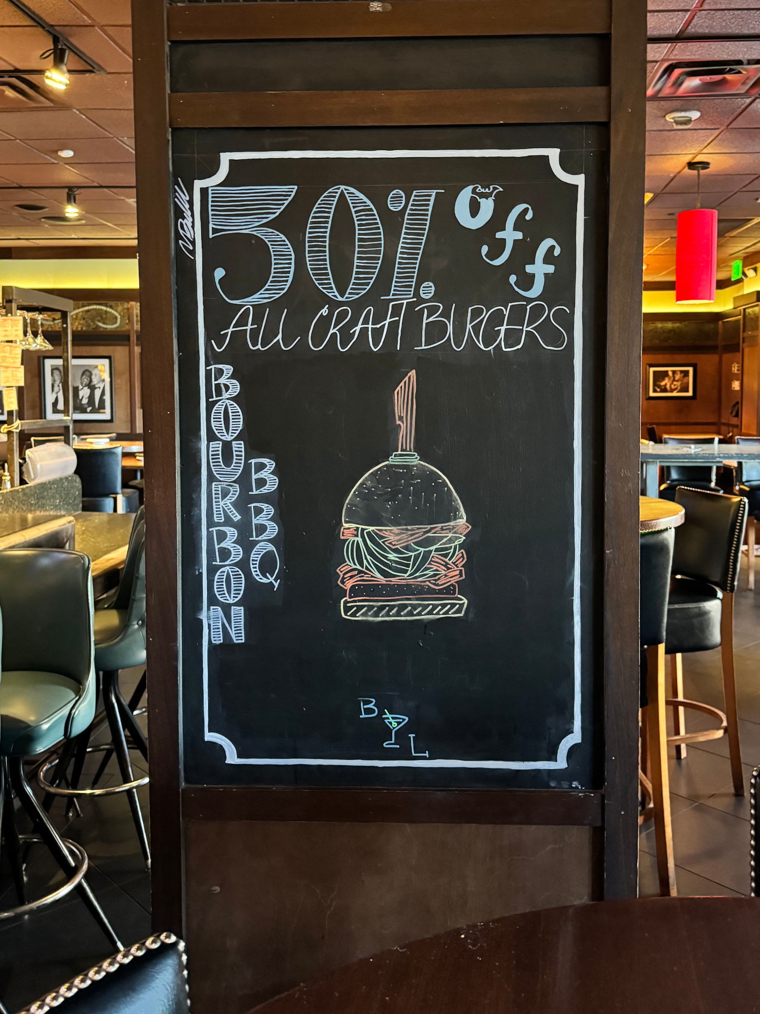 Bar Louie Tuesday Burgers