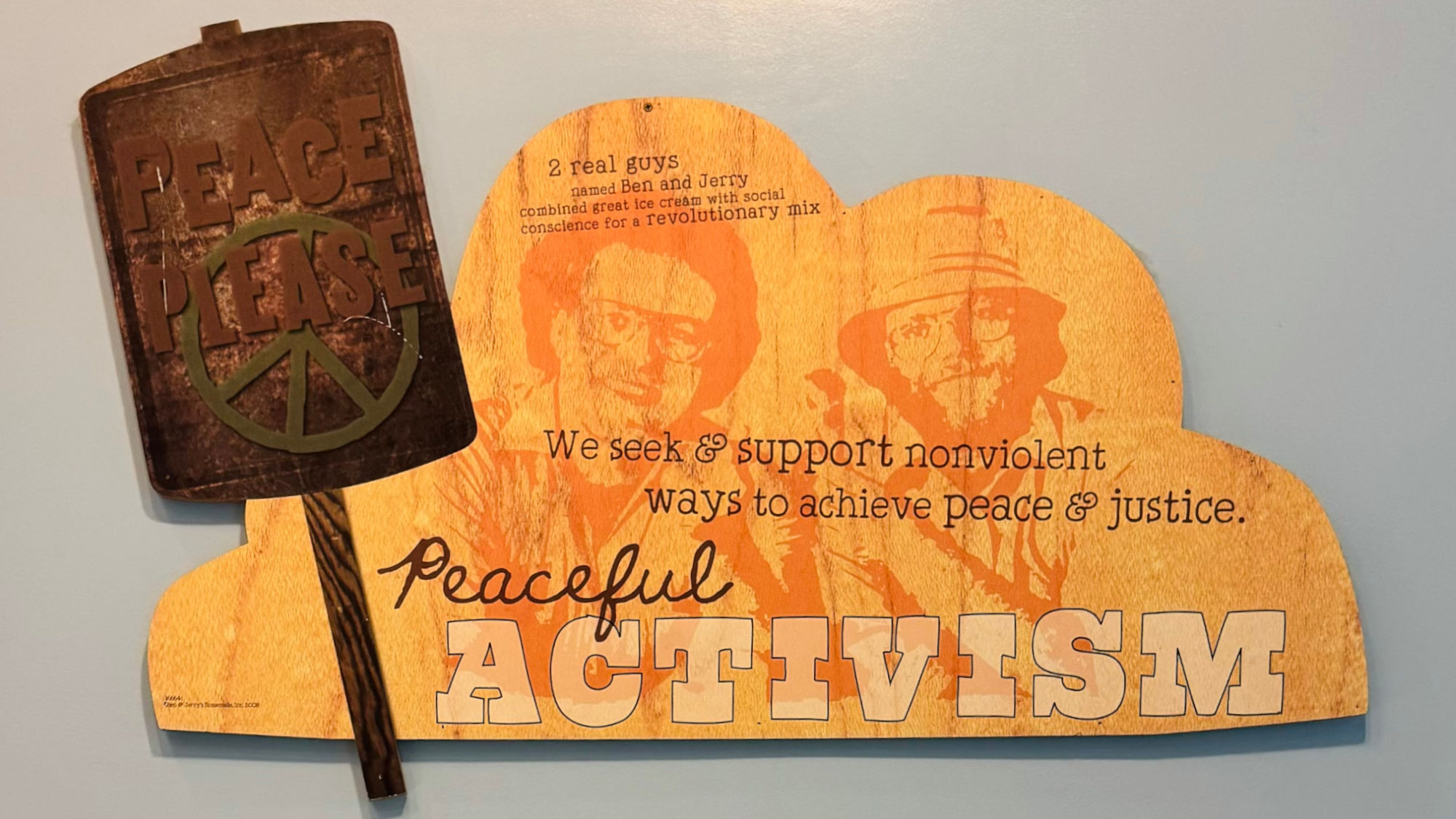Peaceful Activisim Ben & Jerry's Peaceful Activisim