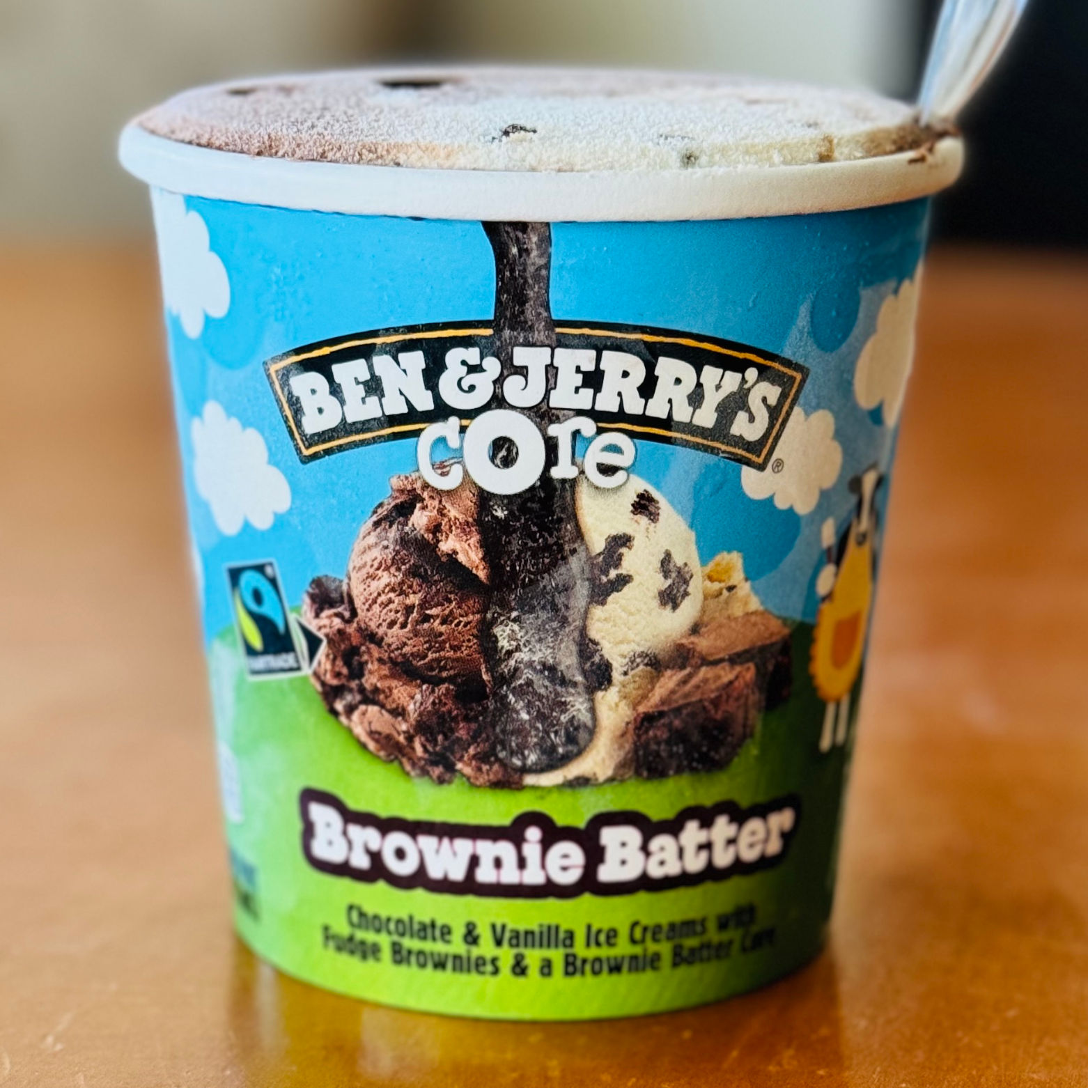 Brownie Batter Ben & Jerry's Pint Brownie Batter