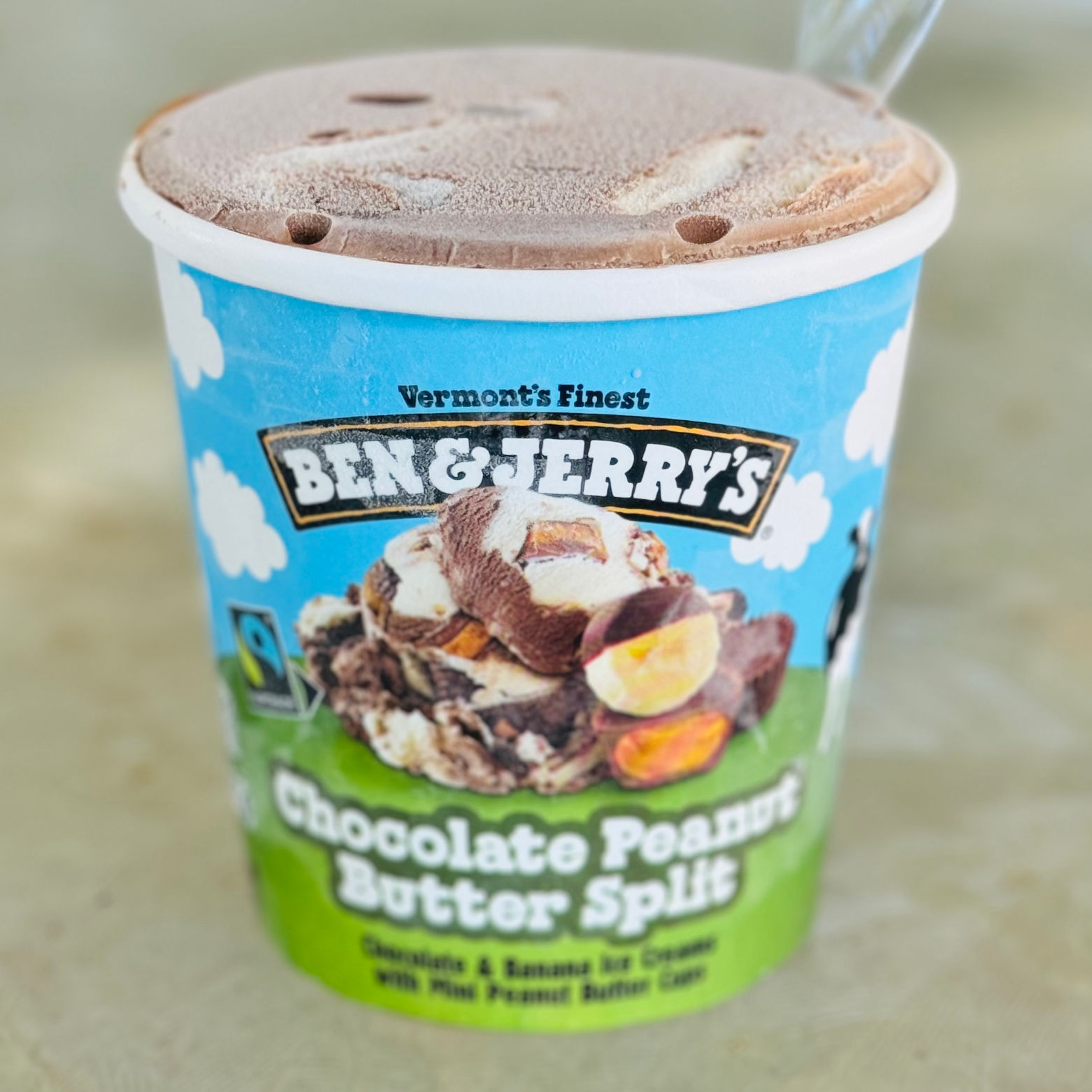 Chocolate Peanut Butter Split Ben & Jerry's Pint Chocolate Peanut Butter Split