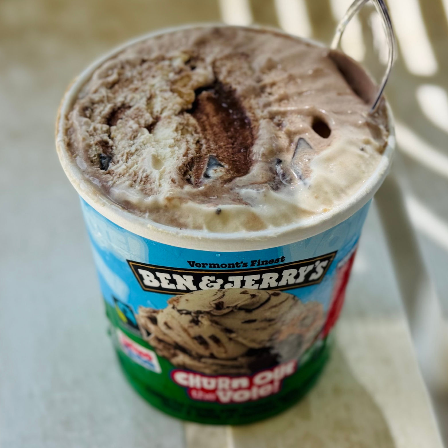 Pint Churn Out the Vote Ben & Jerry's Pint Churn Out the Vote