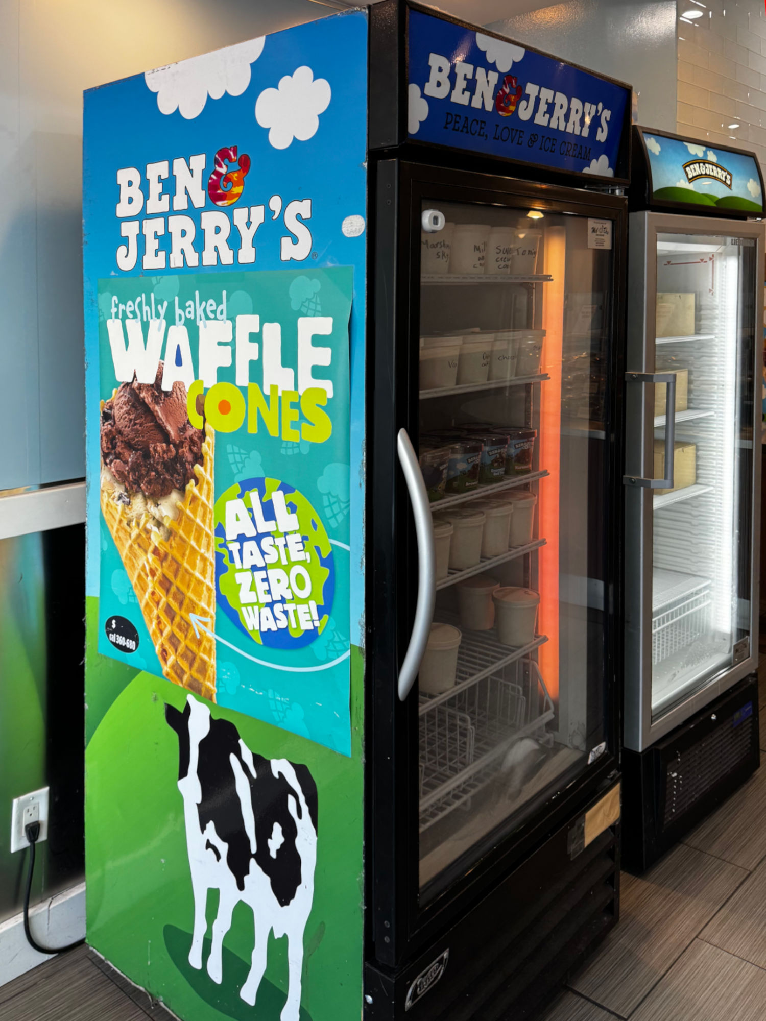 Refridgerators Ben & Jerry's Refridgerators