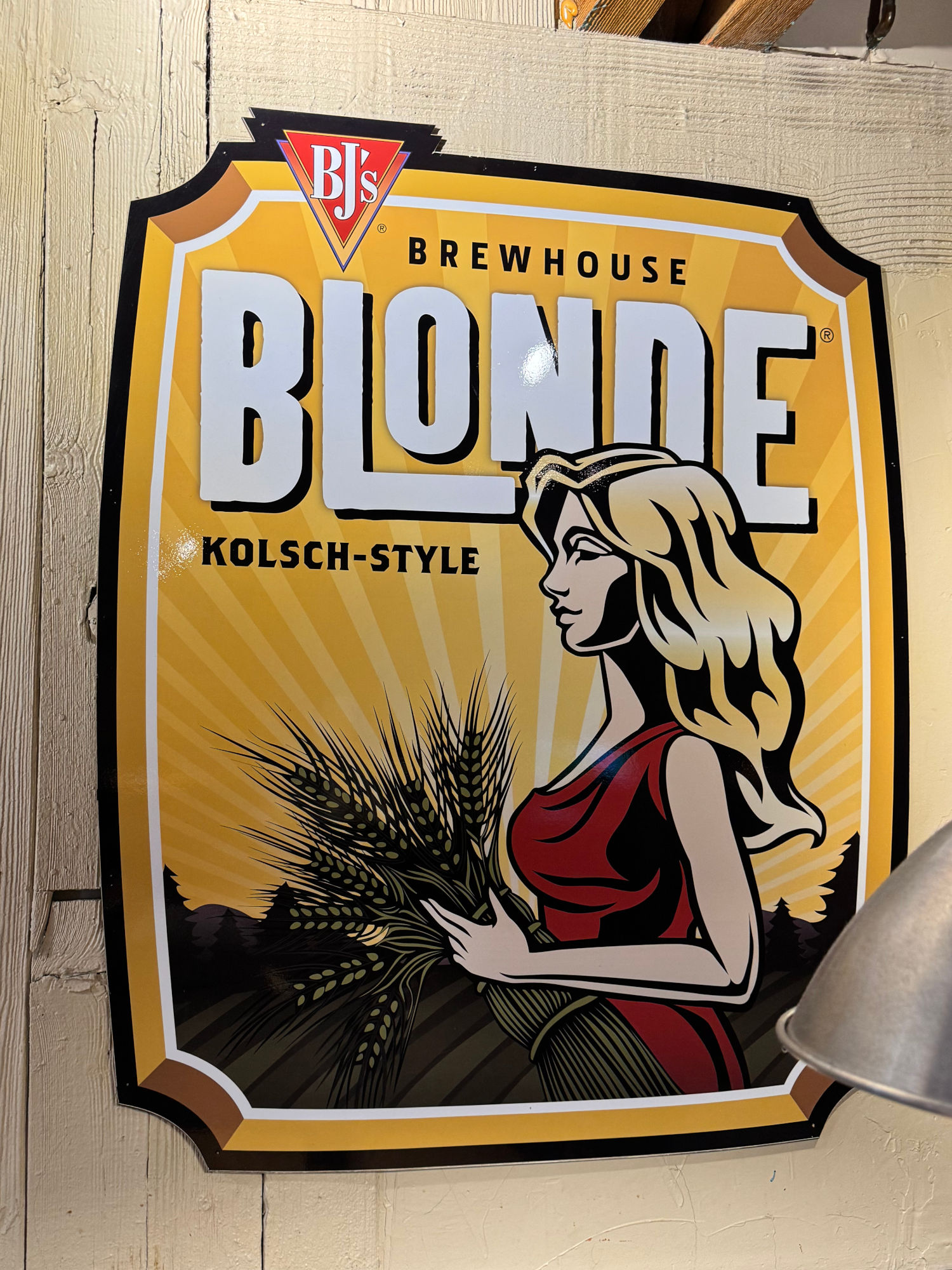 Blonde BJ's Brewhouse Blonde