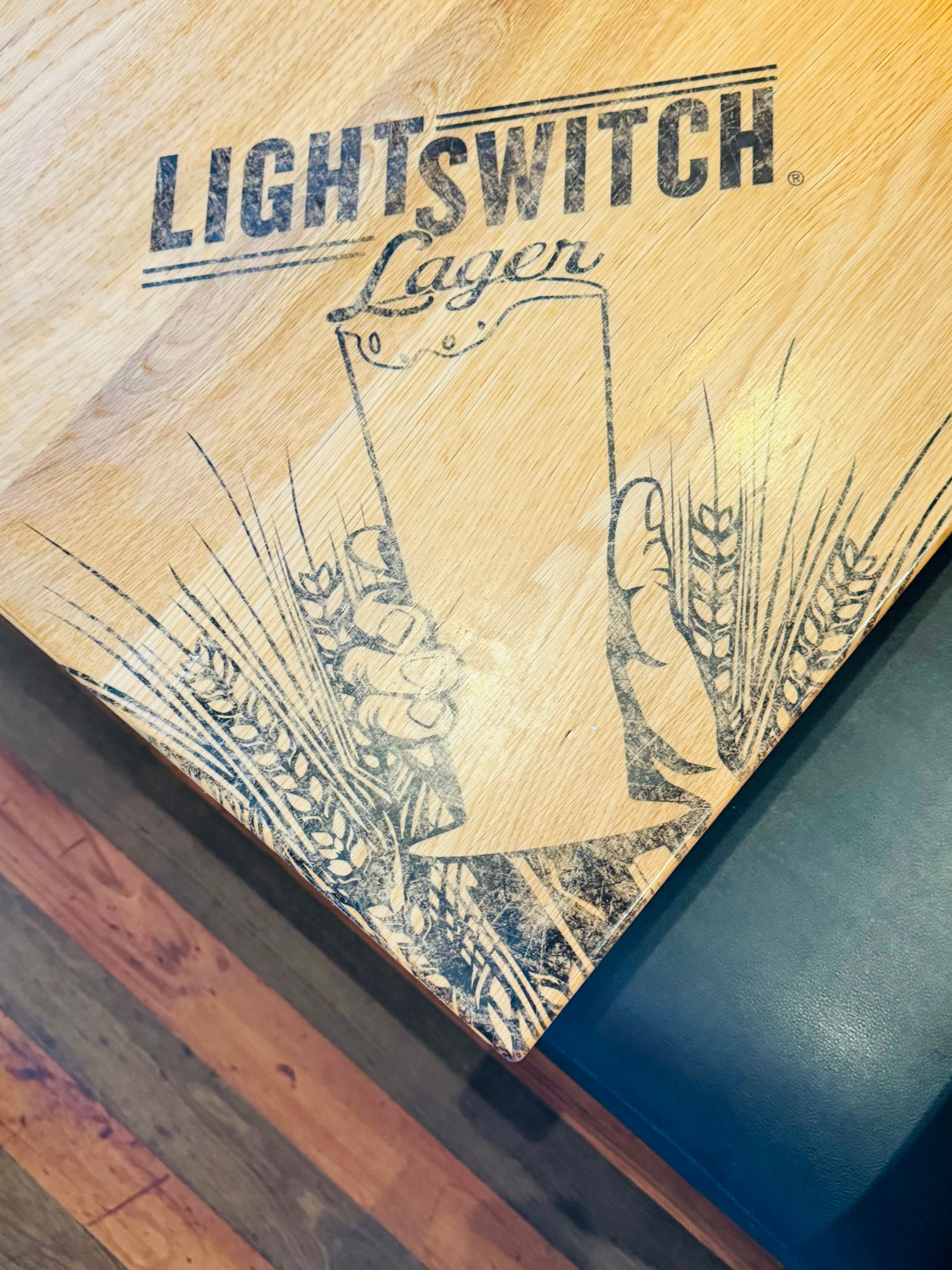 Lightswitch Lager Table Bjs Brewhouse Lightswitch Lager Table