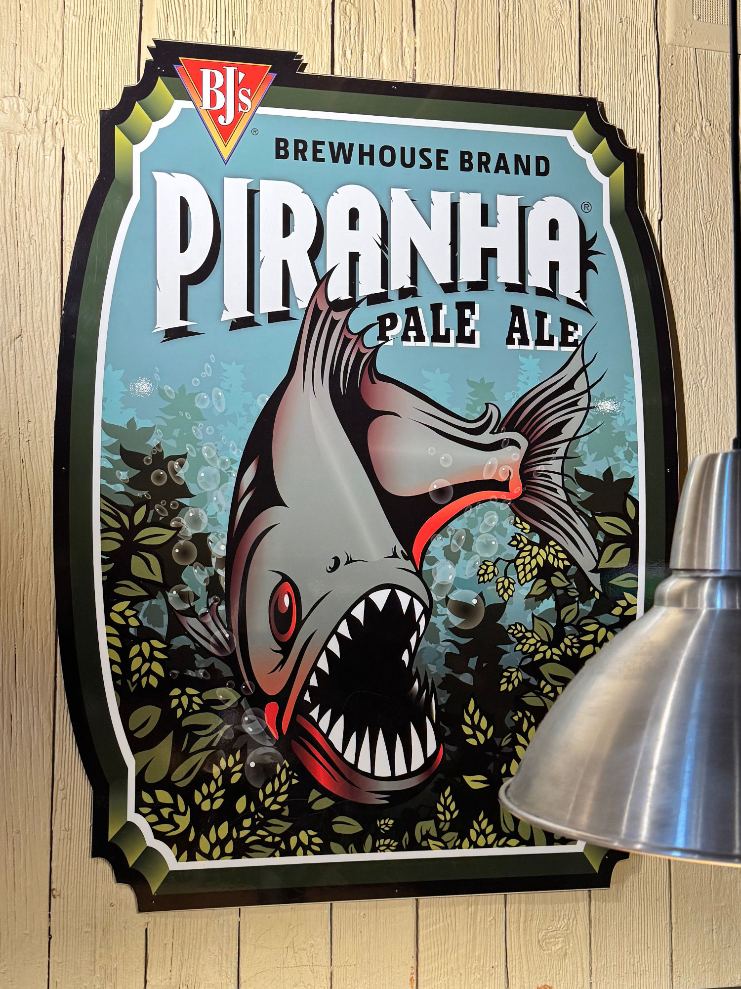 Piranha Pale Ale BJ's Brewhouse Piranha Pale Ale