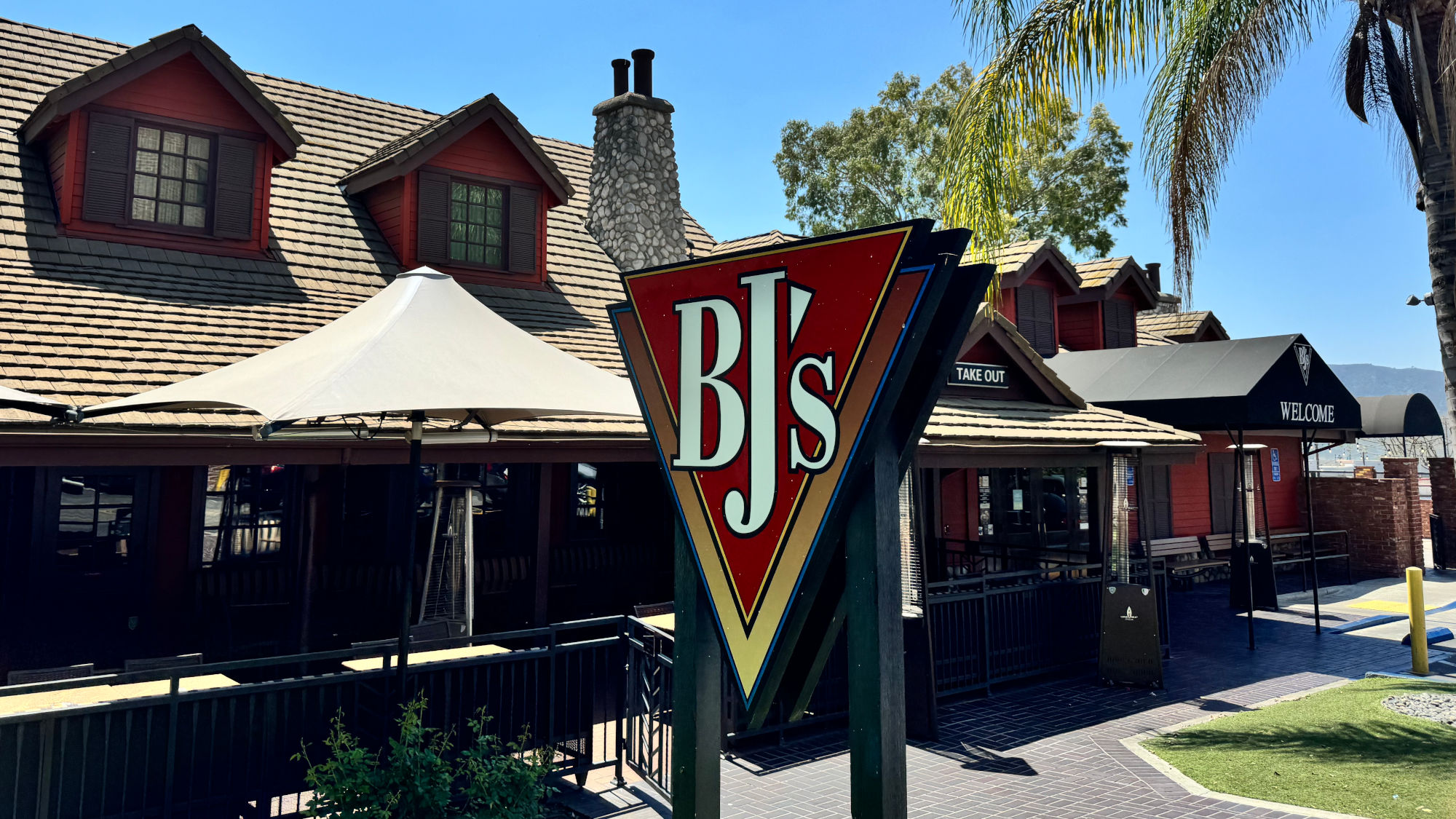 Burbank Sign BJ's Burbank Sign