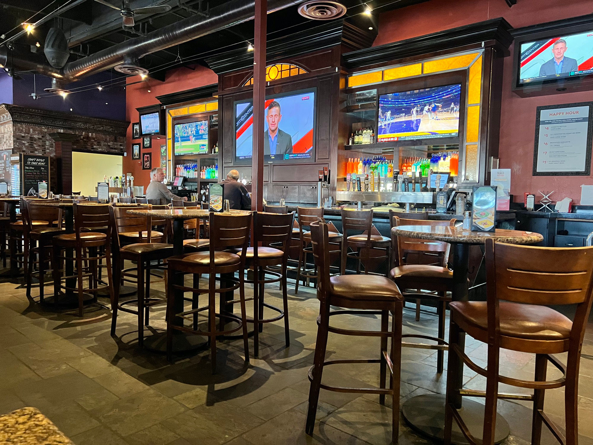 Inside BJ's Restaurant Inside