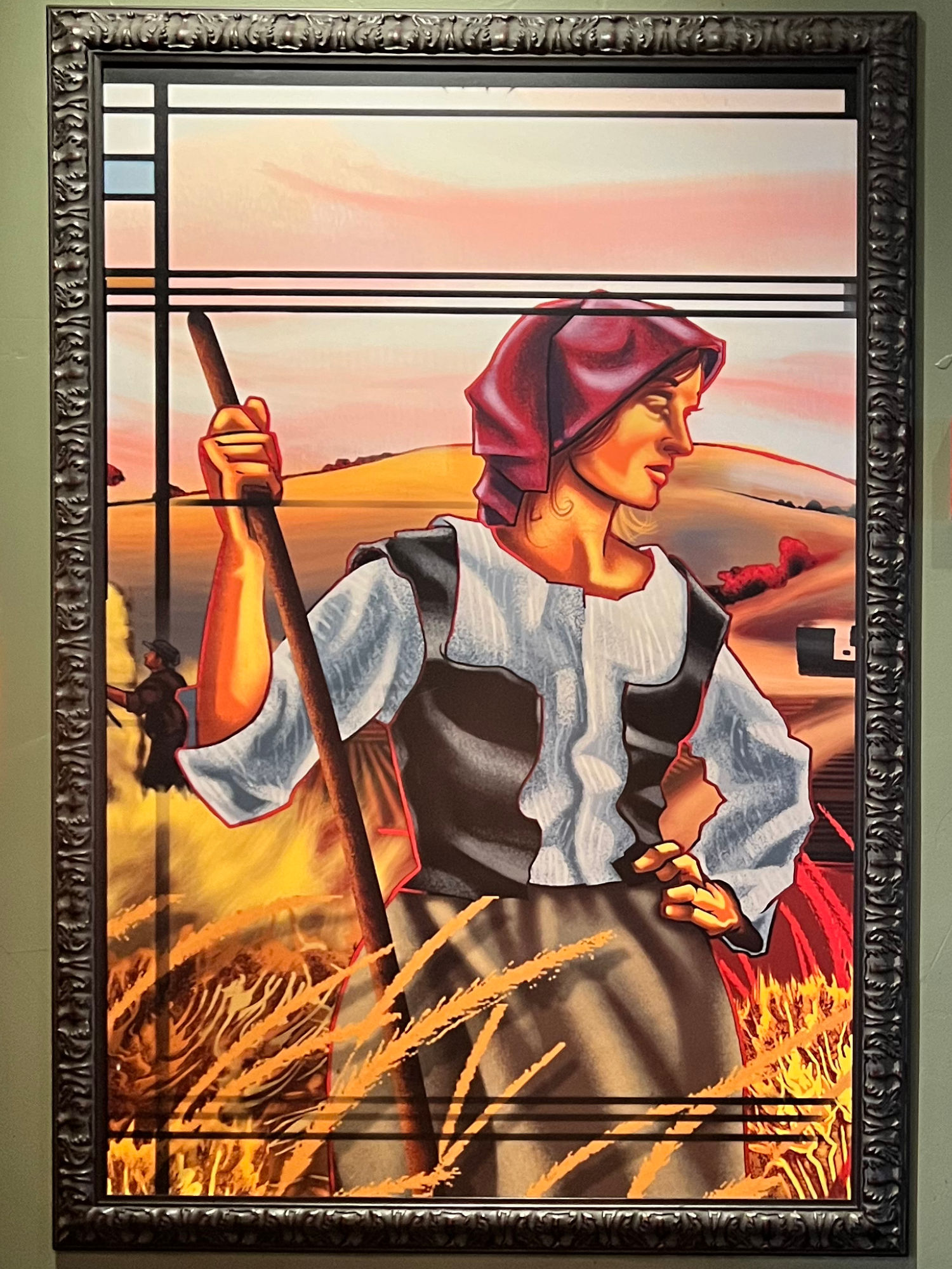 Barley BJ's Painting Barley